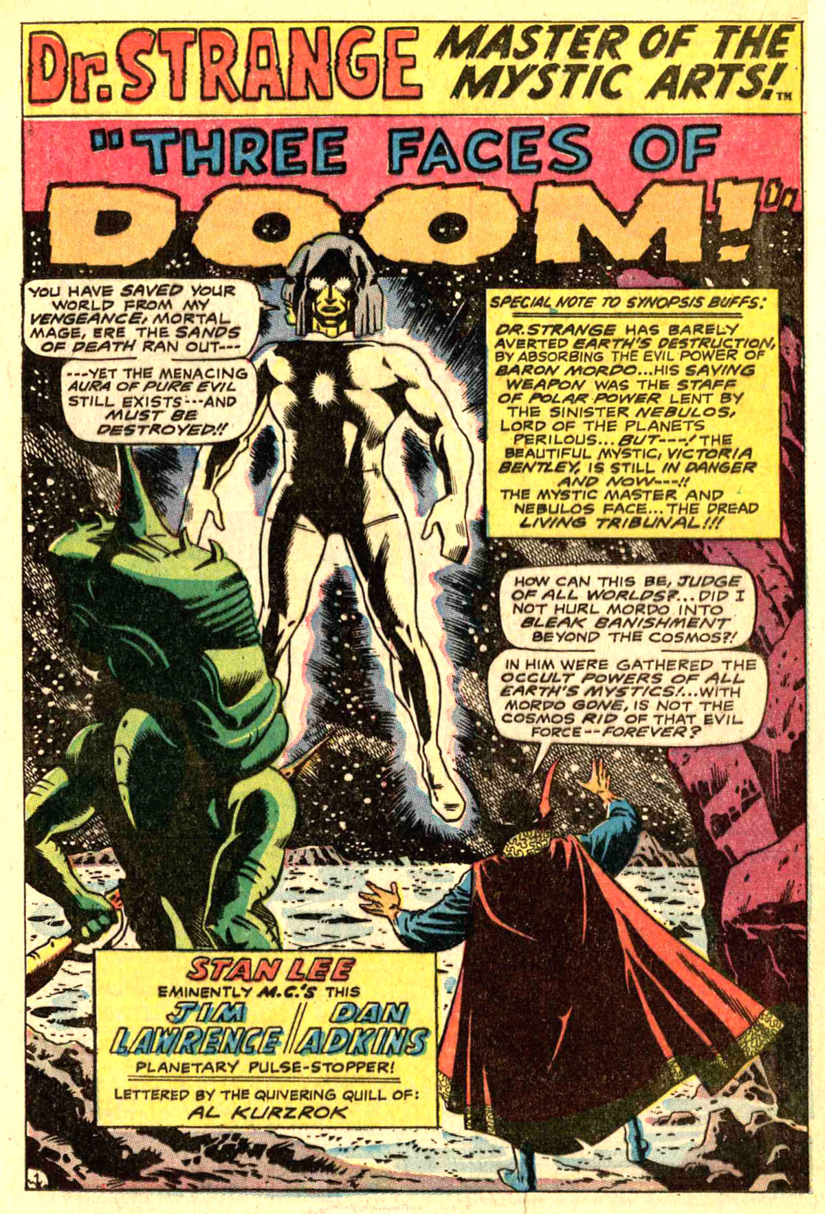 Read online Marvel Masterworks: Doctor Strange comic -  Issue # TPB 2 - 214