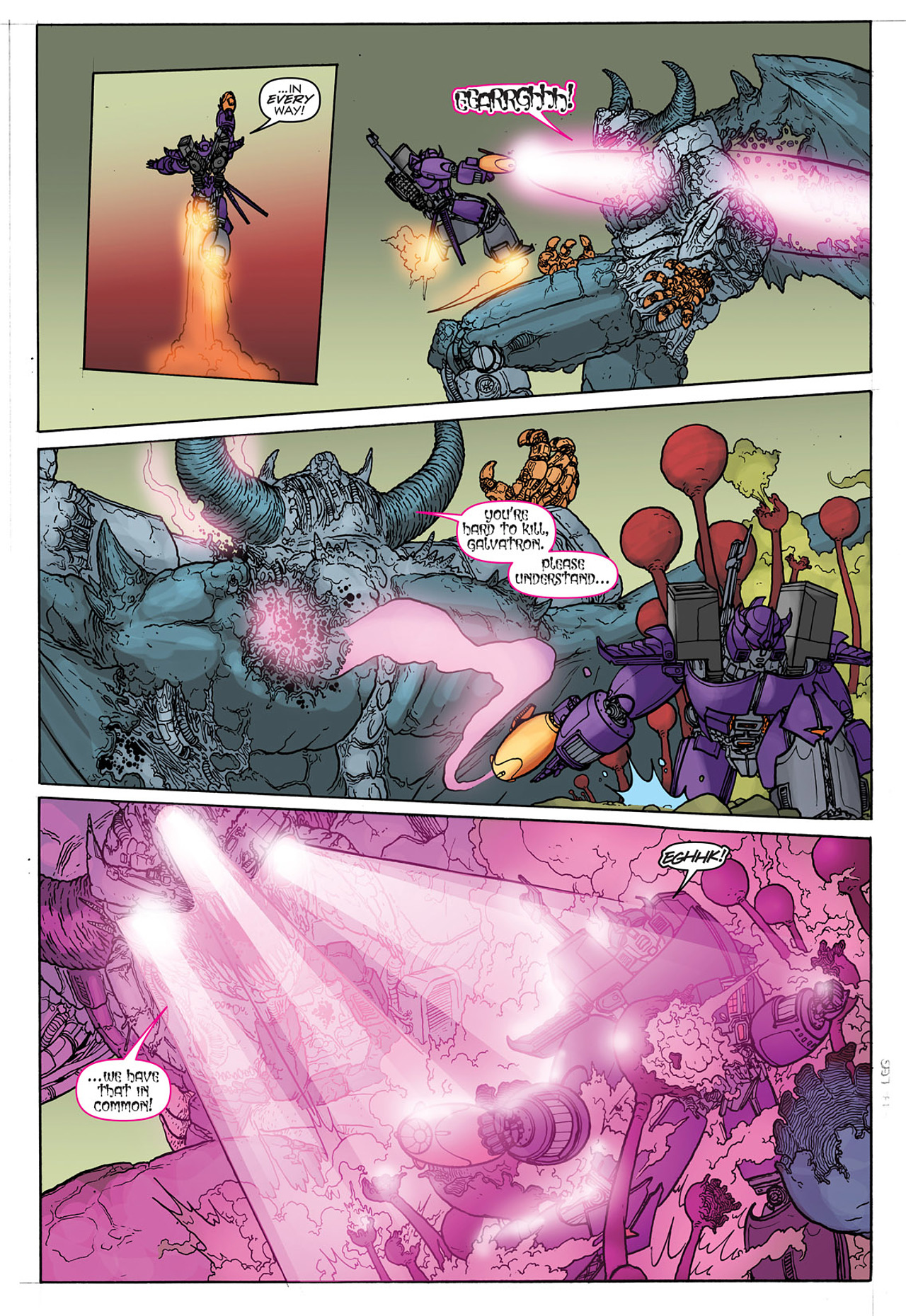 Read online Transformers: Heart of Darkness comic -  Issue #4 - 15