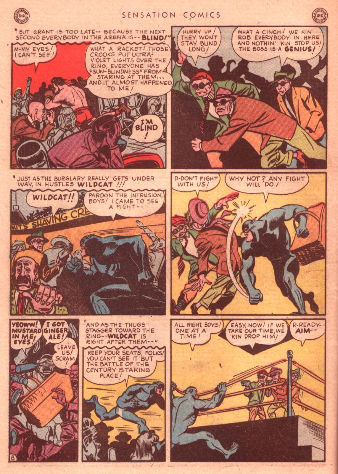 Read online Sensation (Mystery) Comics comic -  Issue #35 - 48