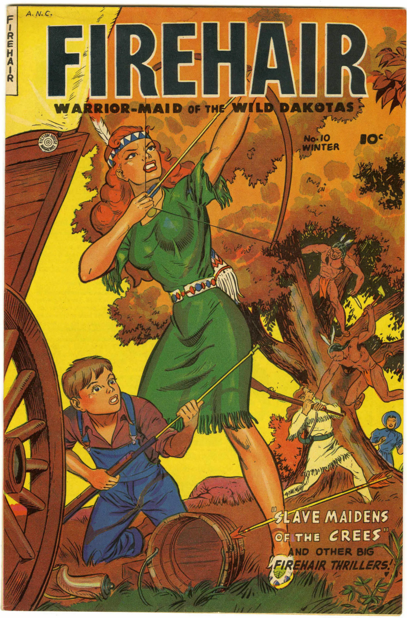 Read online Firehair (1951) comic -  Issue #10 - 1