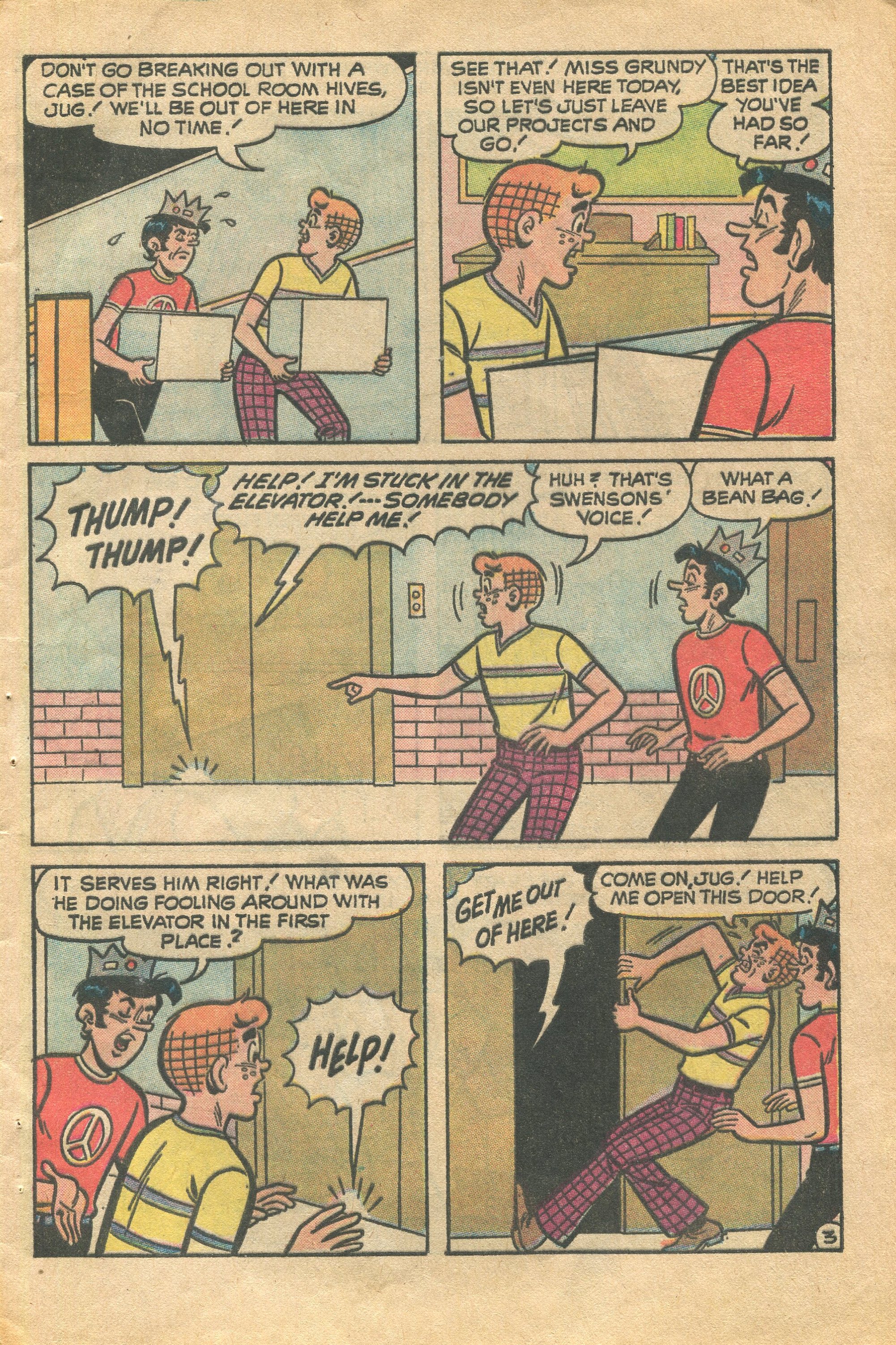 Read online Archie at Riverdale High (1972) comic -  Issue #4 - 5