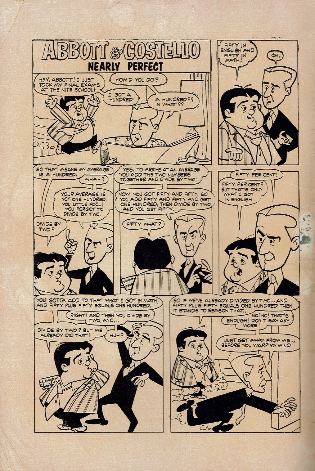 Read online Abbott & Costello comic -  Issue #4 - 2