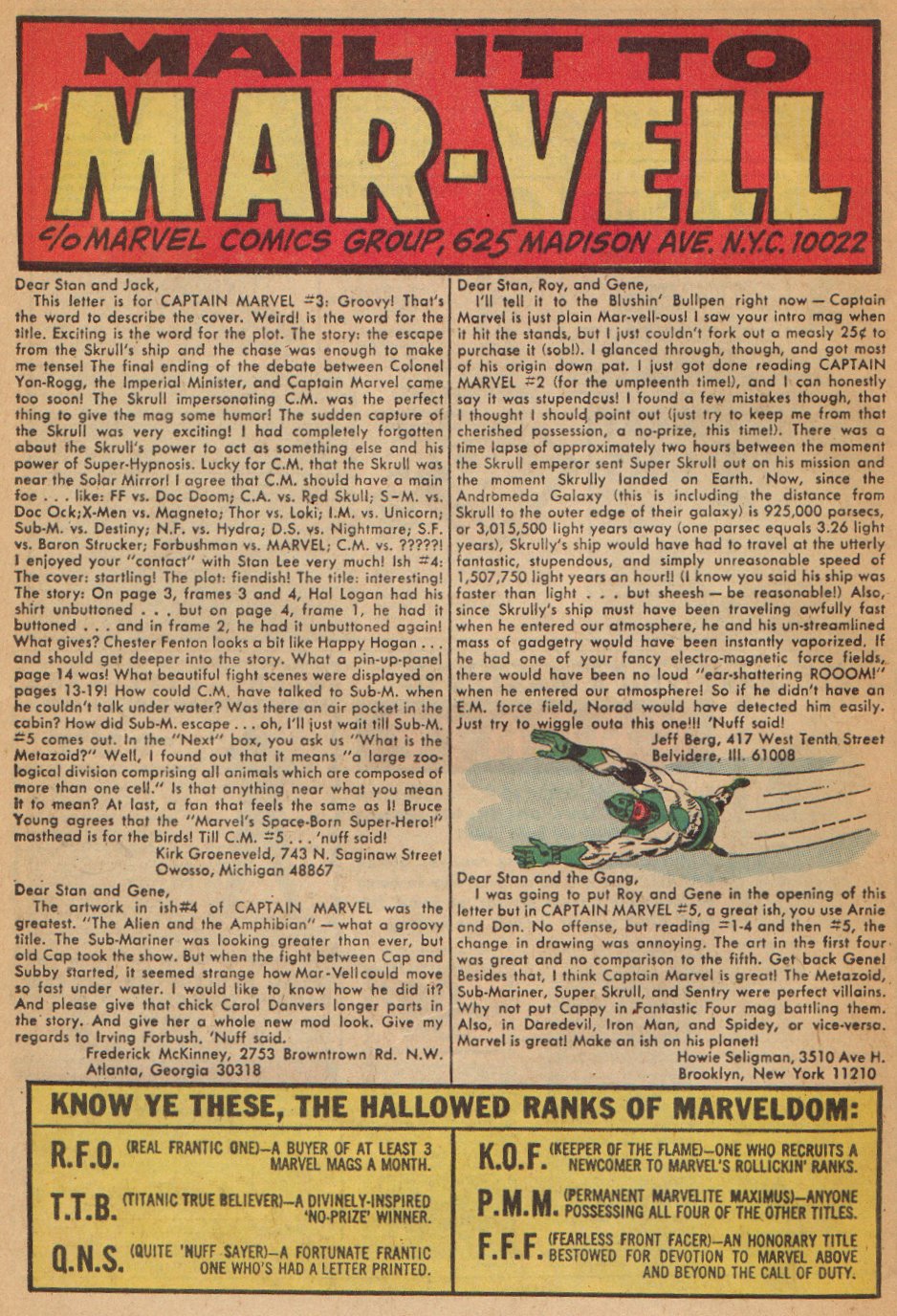 Read online Captain Marvel (1968) comic -  Issue #7 - 23