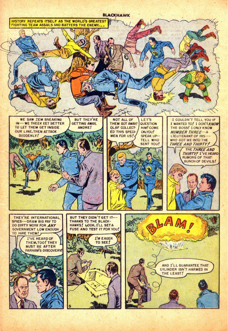 Read online Blackhawk (1957) comic -  Issue #30 - 7