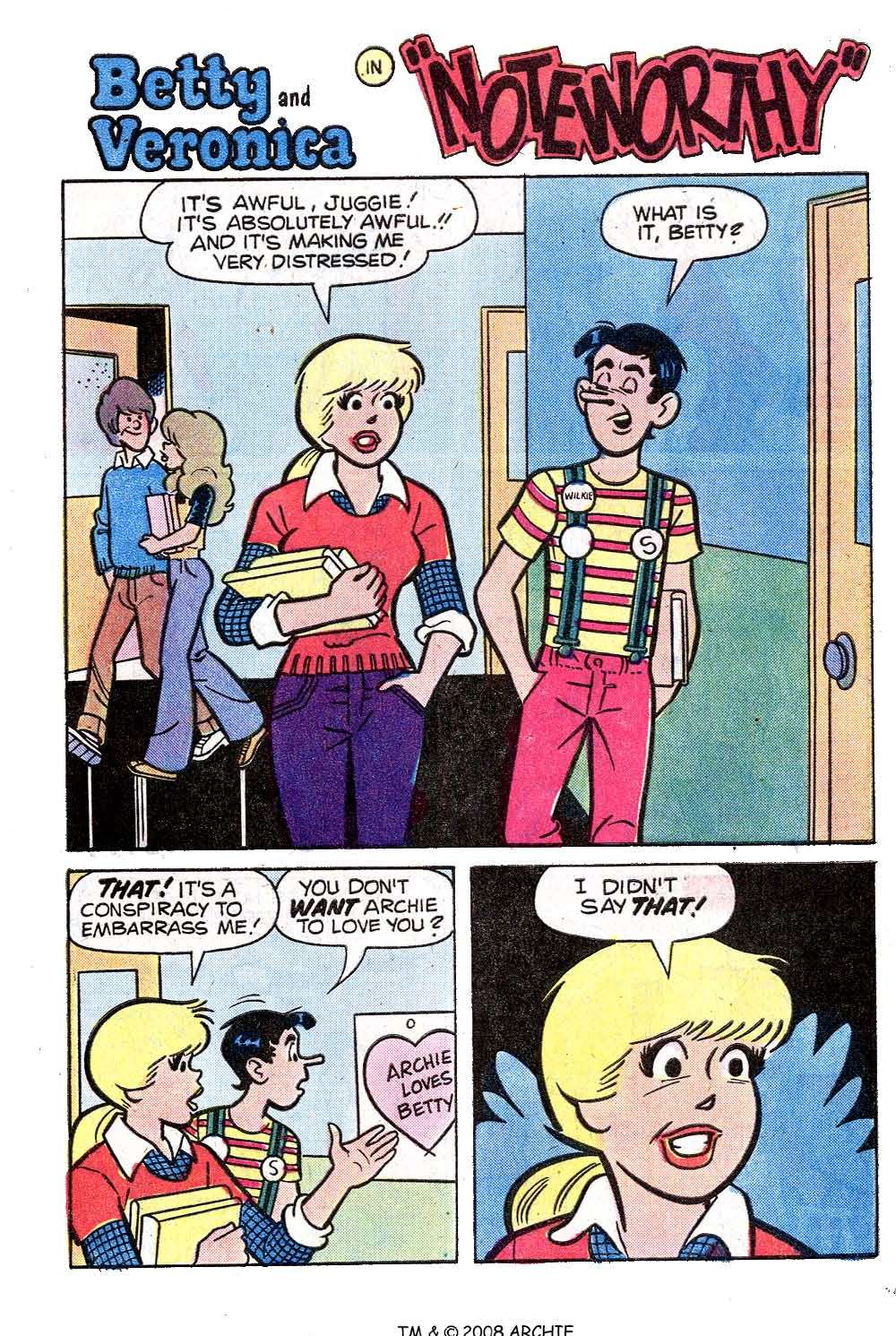 Read online Archie's Girls Betty and Veronica comic -  Issue #284 - 29