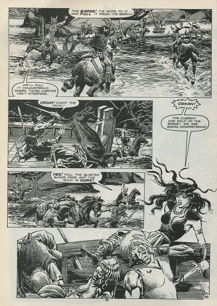 Read online The Savage Sword Of Conan comic -  Issue #179 - 40