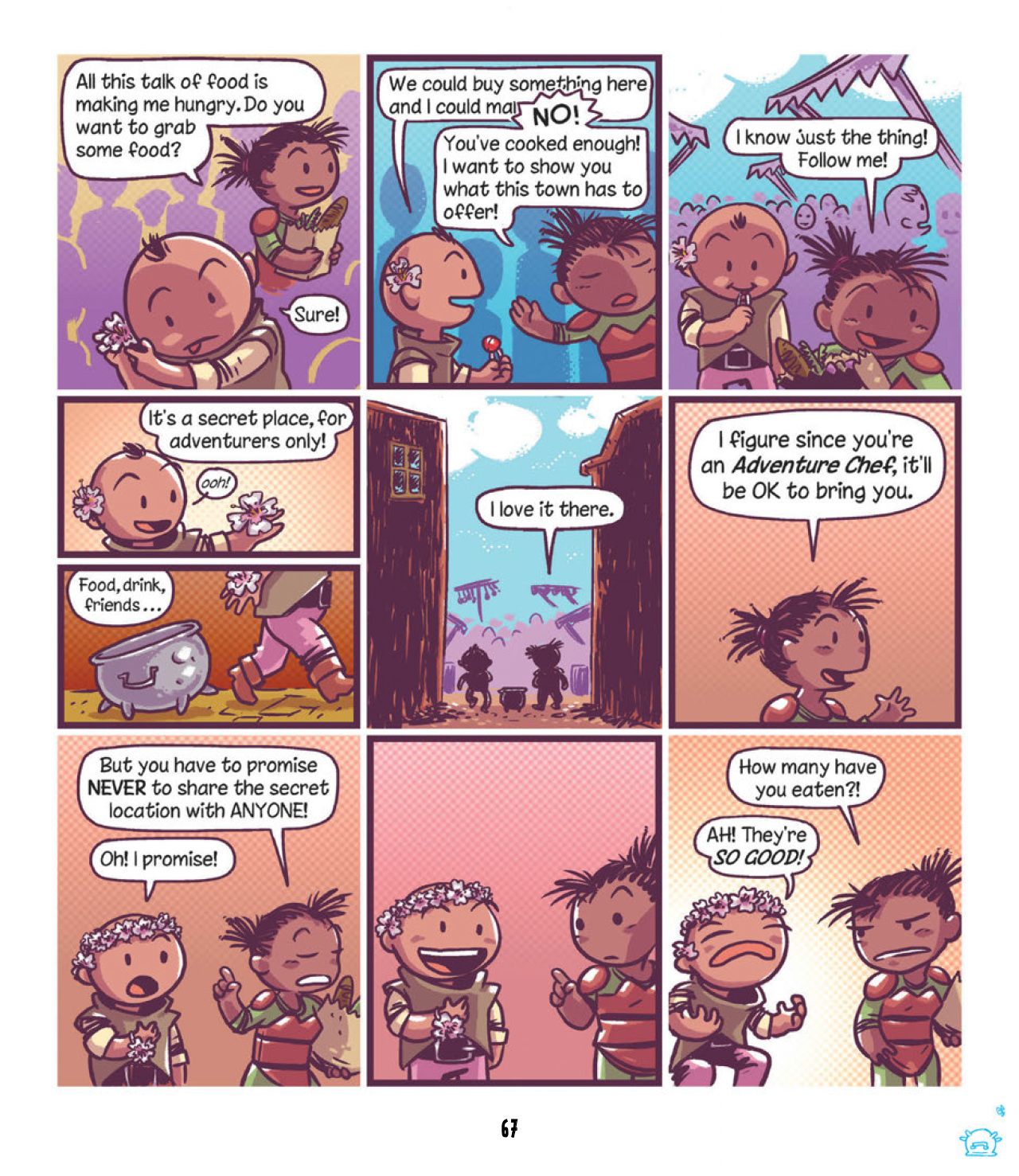 Read online Rutabaga: The Adventure Chef comic -  Issue # TPB 1 - 69