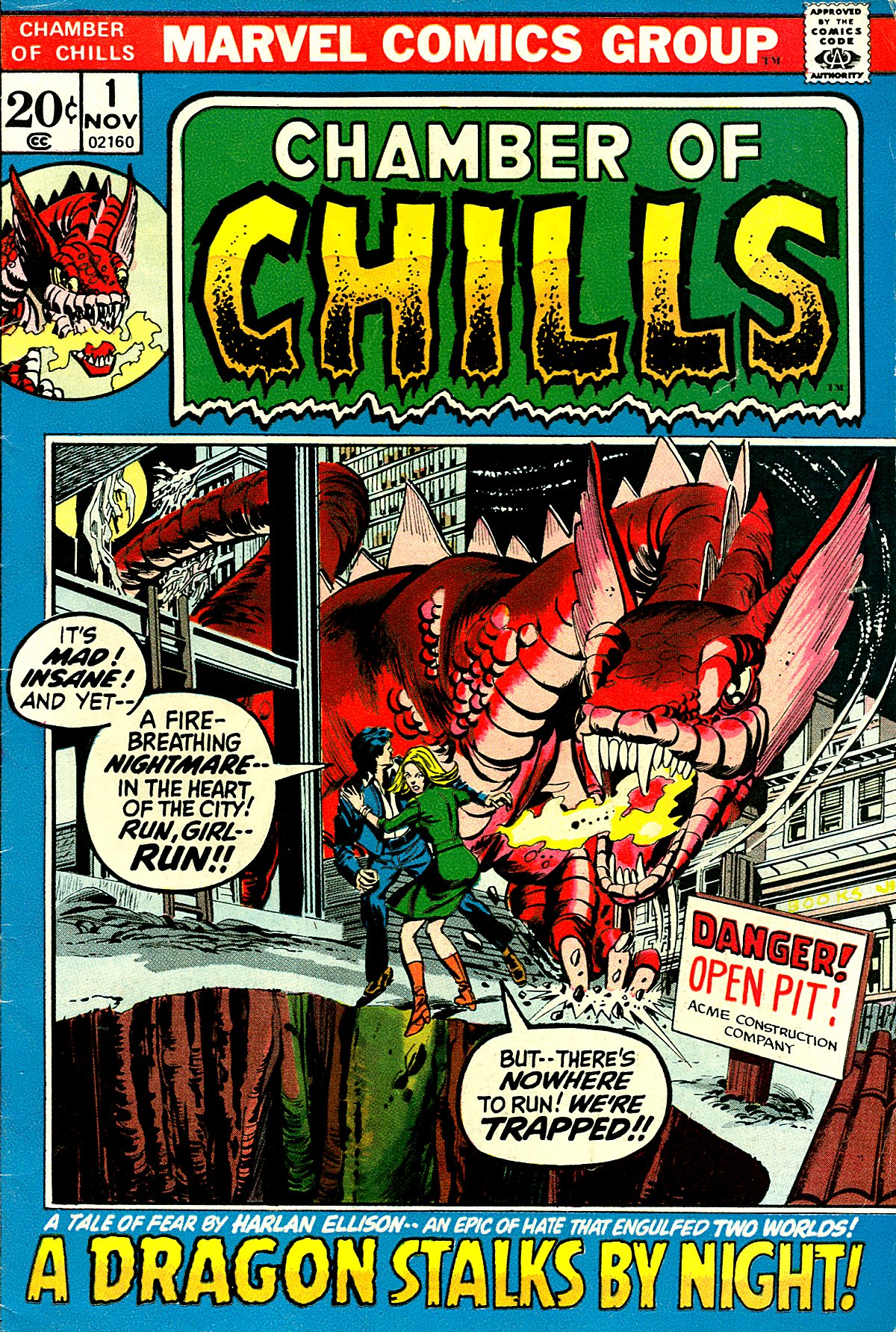 Chamber of Chills (1972) issue 1 - Page 1