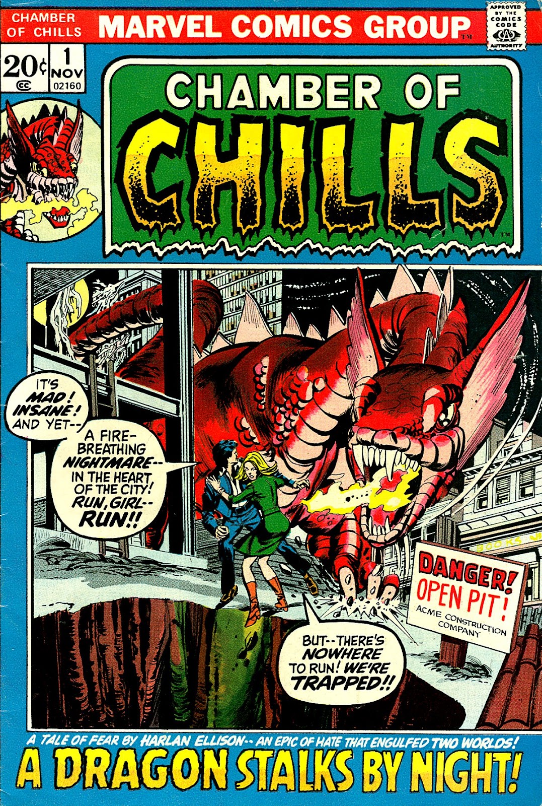 Chamber of Chills (1972) issue 1 - Page 1