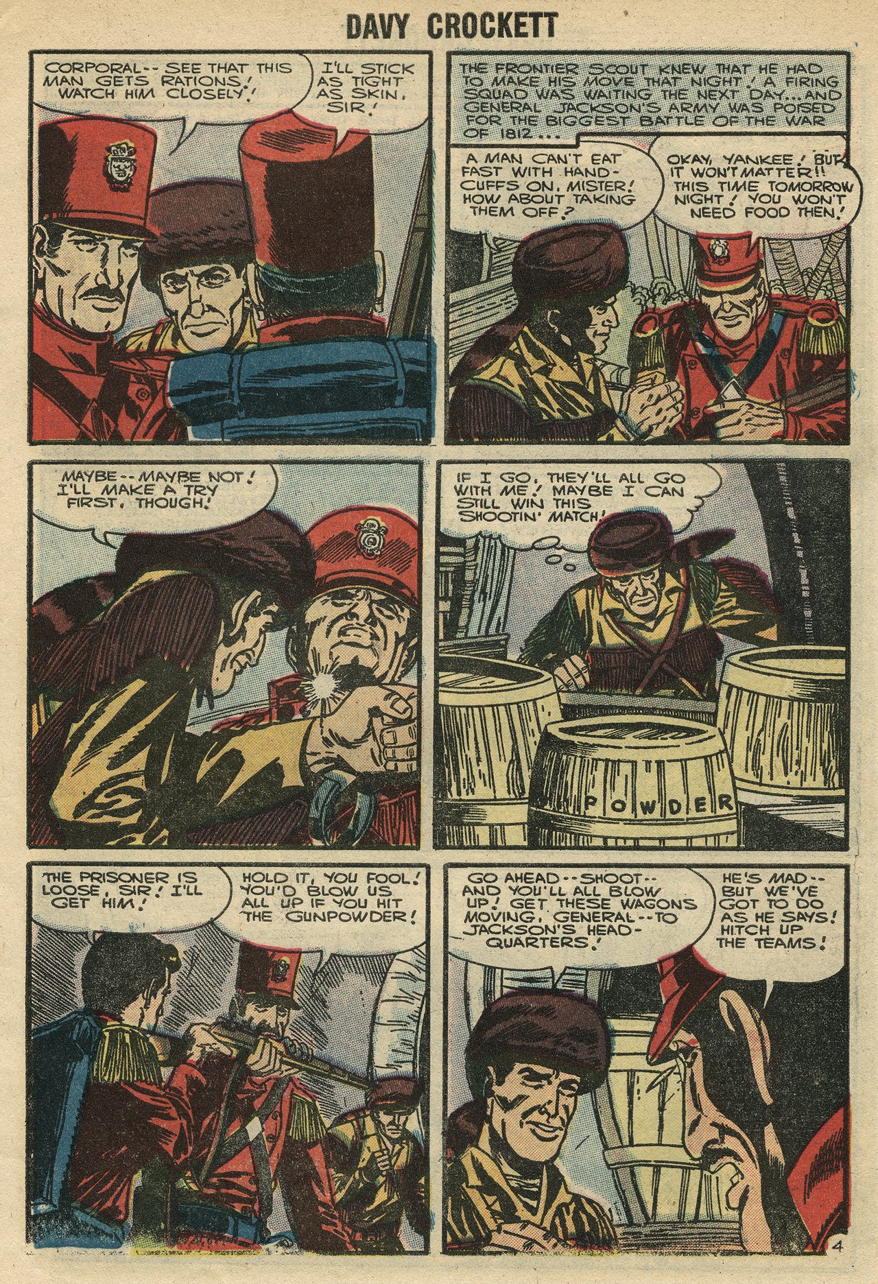 Read online Davy Crockett comic -  Issue #6 - 7