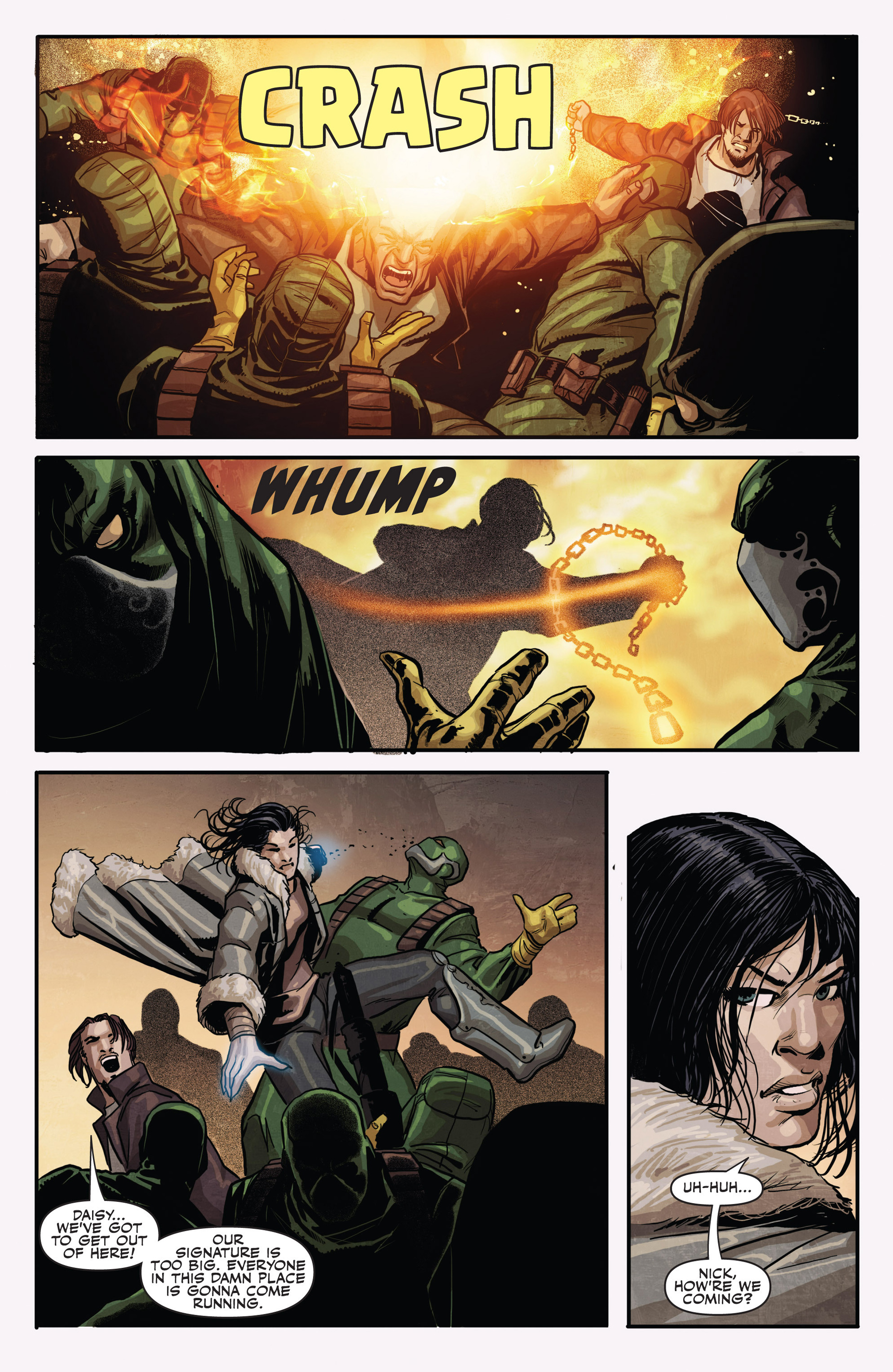 Read online Secret Warriors comic -  Issue #20 - 21