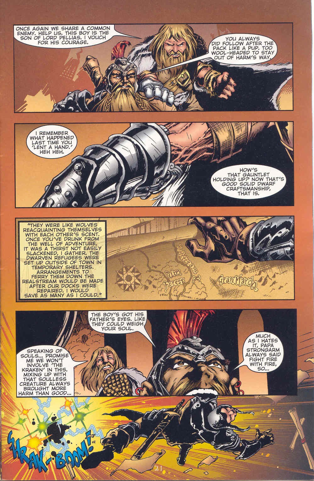 Read online Dungeons & Dragons: Tempests Gate comic -  Issue #1 - 22