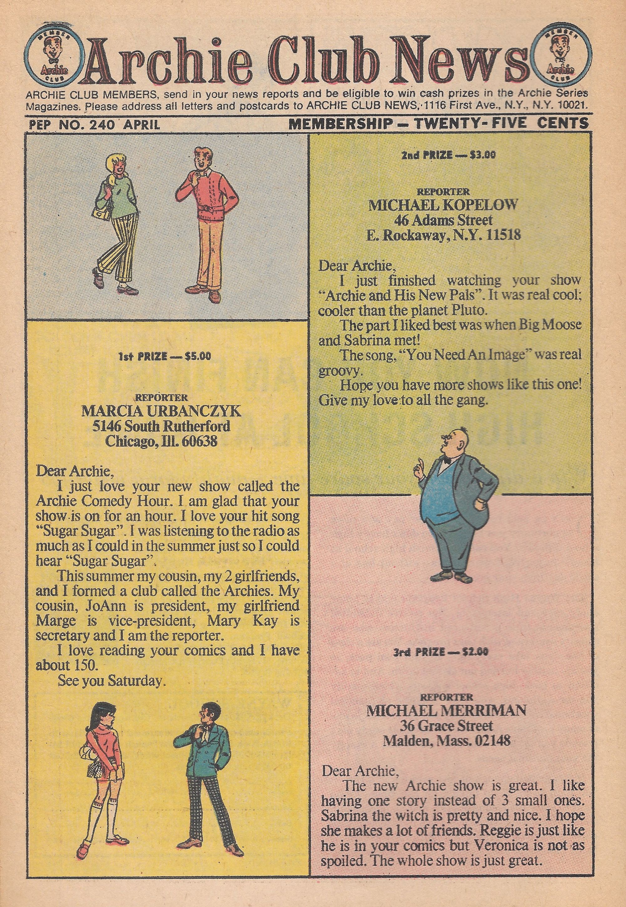 Read online Pep Comics comic -  Issue #240 - 10