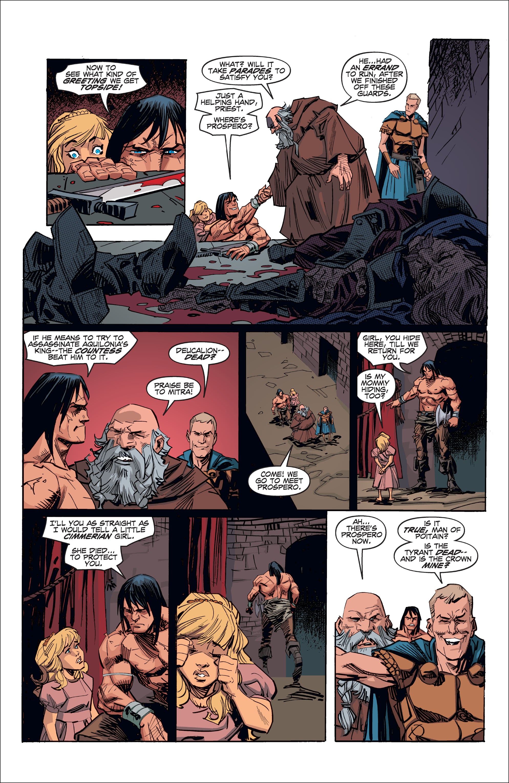Read online Conan Chronicles Epic Collection comic -  Issue # TPB Horrors Beneath the Stones (Part 3) - 25