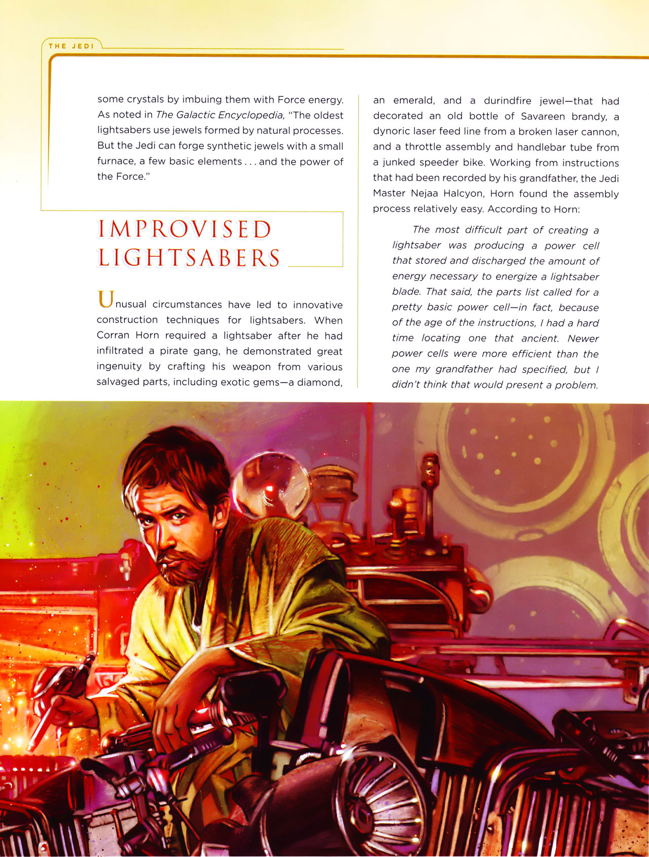 Read online Star Wars: Jedi vs. Sith - The Essential Guide To The Force comic -  Issue # TPB (Part 2) - 21