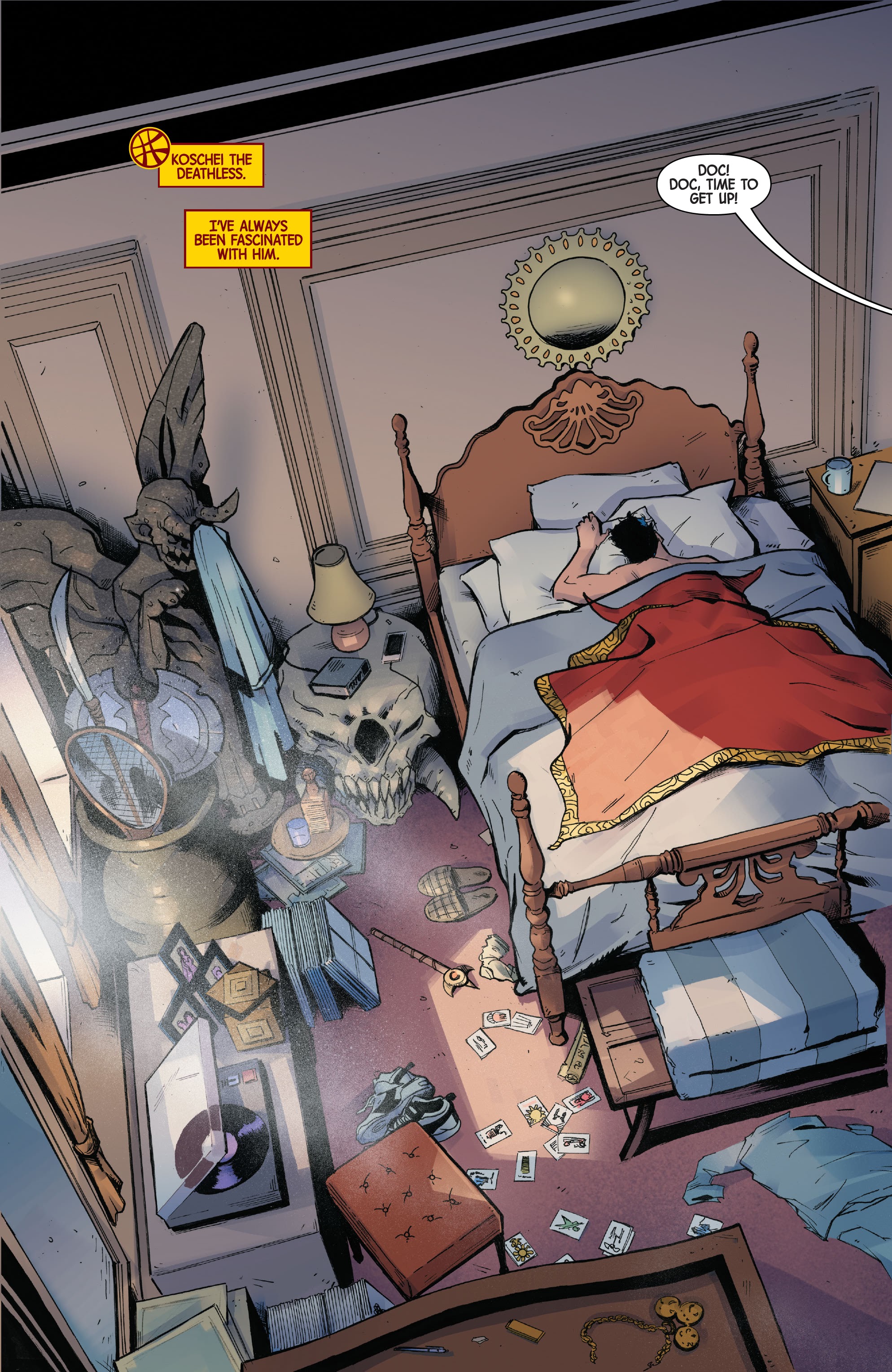 Read online Death of Doctor Strange comic -  Issue #1 - 4