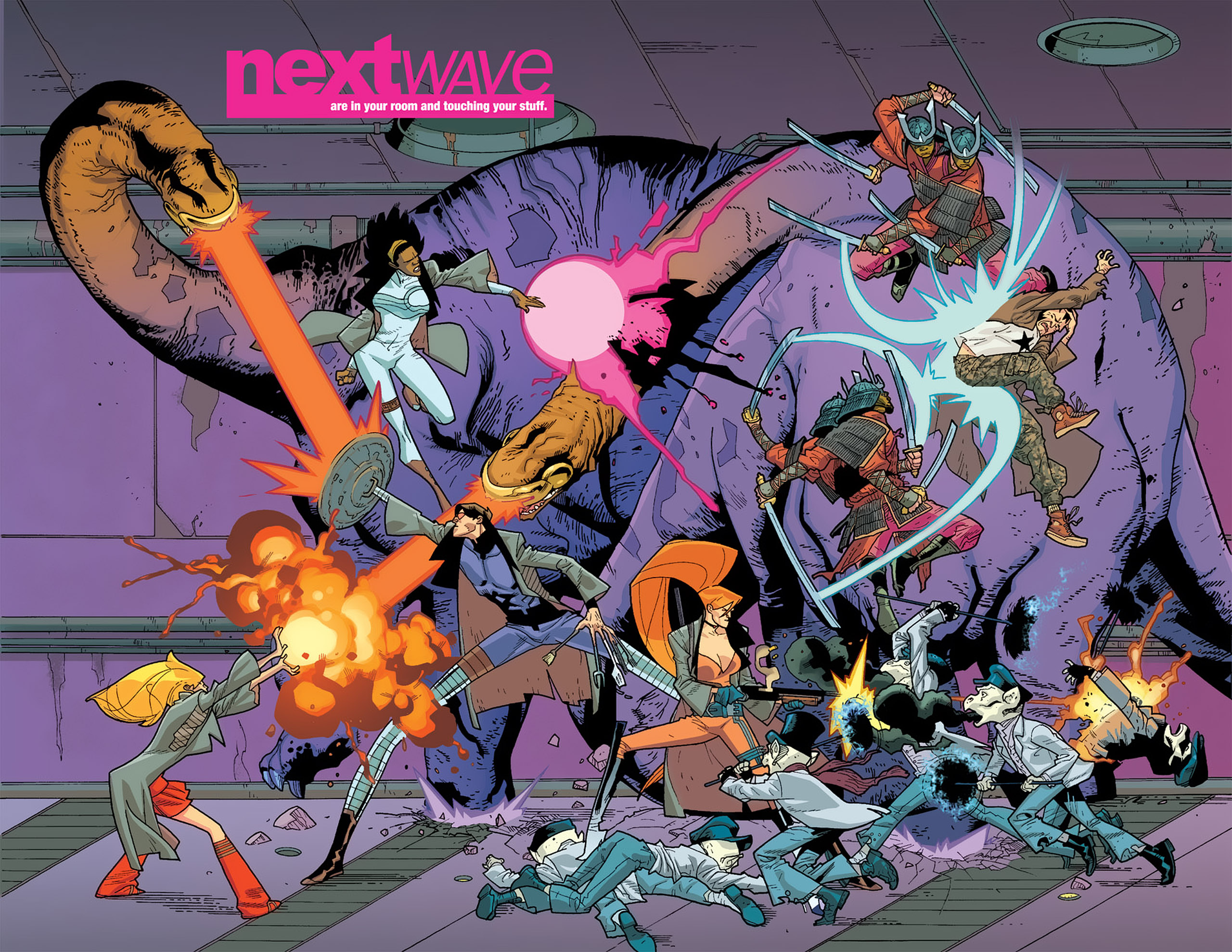 Read online Nextwave: Agents Of H.A.T.E. comic -  Issue #11 - 15