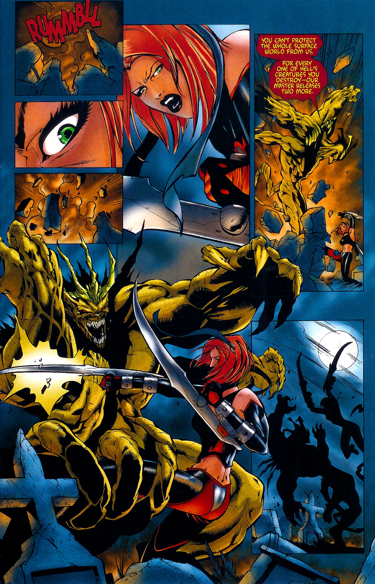 Read online BloodRayne: Dark Soul comic -  Issue # Full - 6