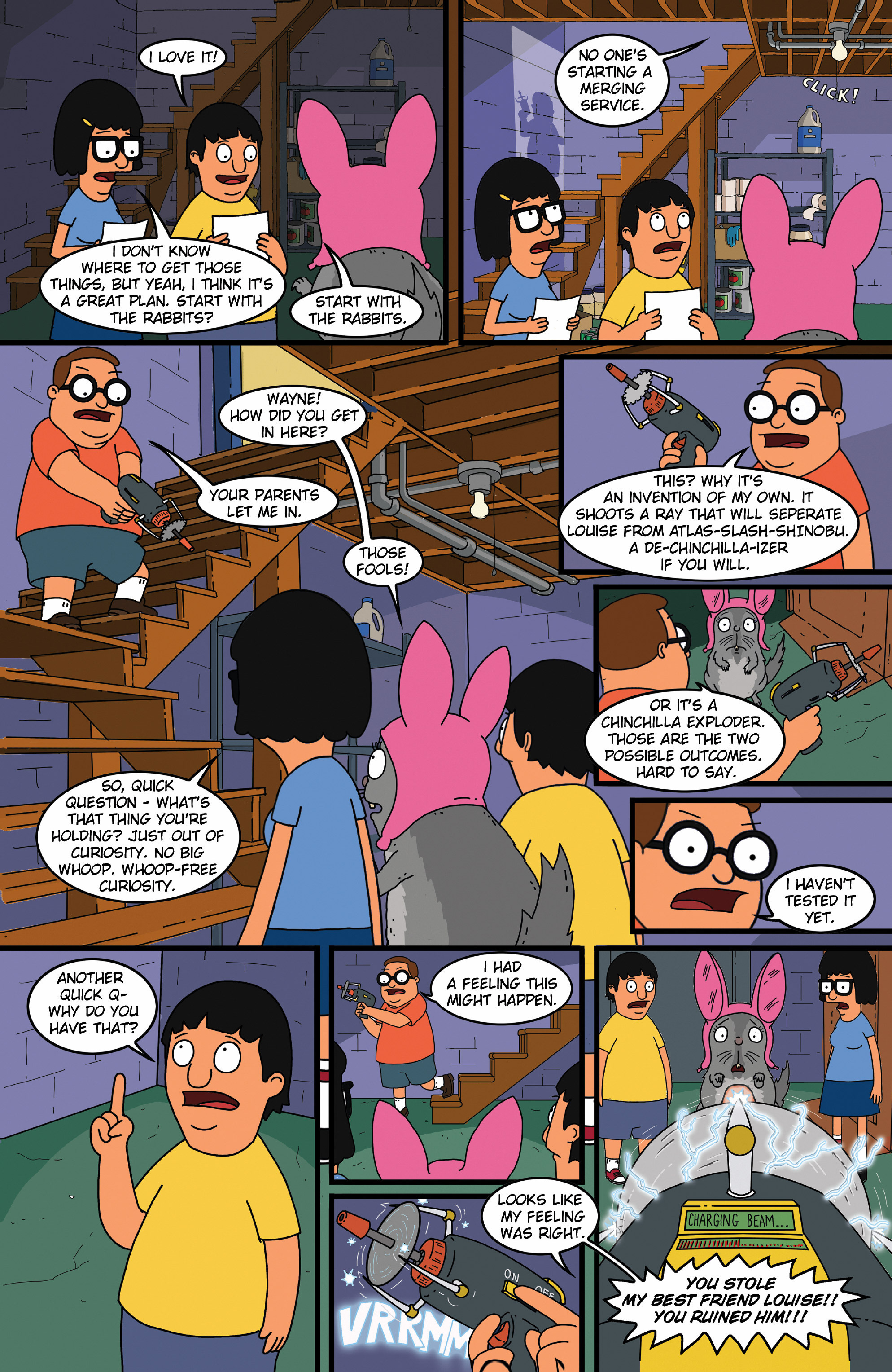 Read online Bob's Burgers (2015) comic -  Issue #14 - 23