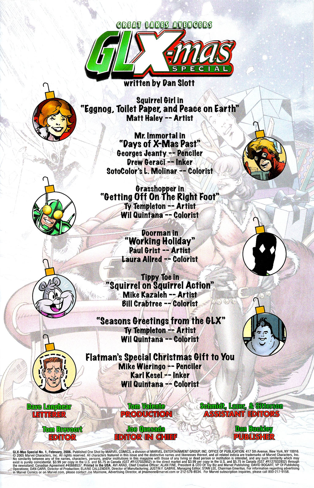 Read online GLX-Mas Special comic -  Issue # Full - 2