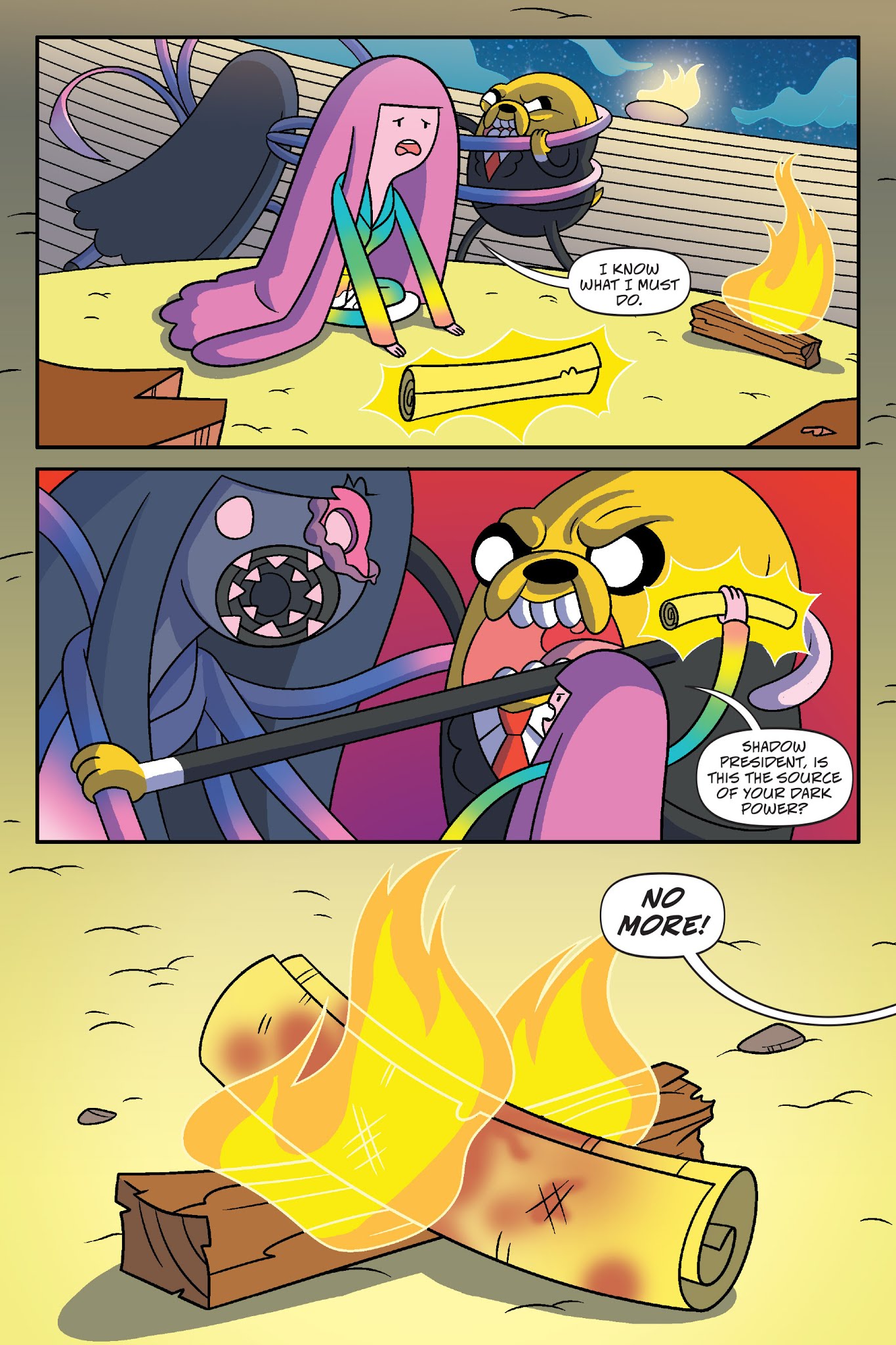 Read online Adventure Time: President Bubblegum comic -  Issue # TPB - 129