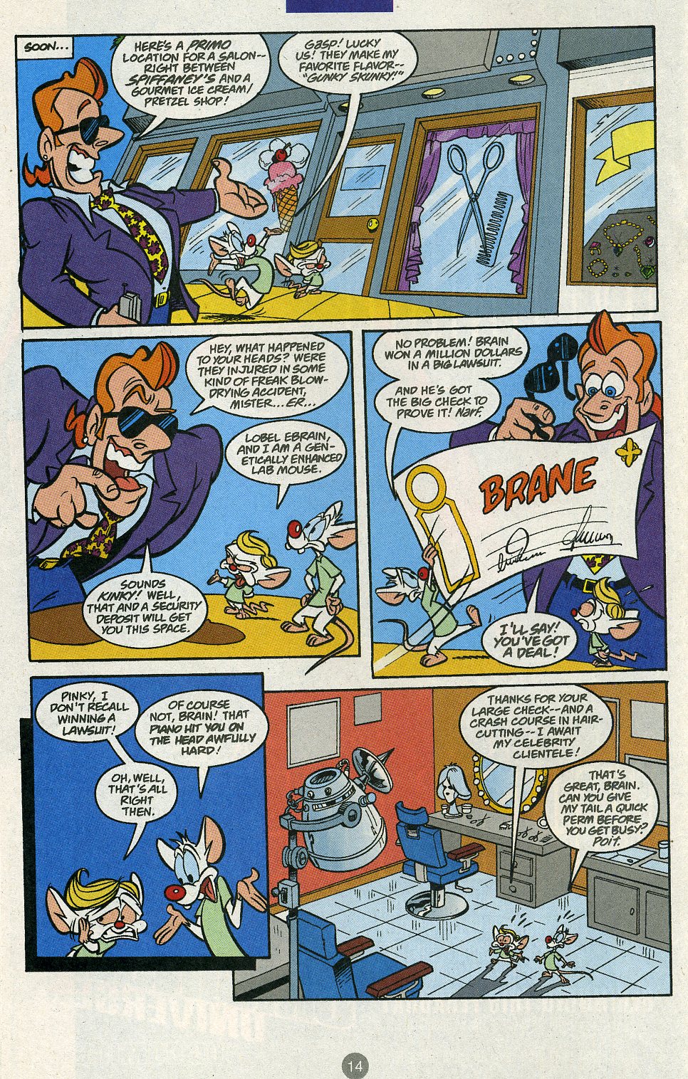 Read online Animaniacs comic -  Issue #46 - 16