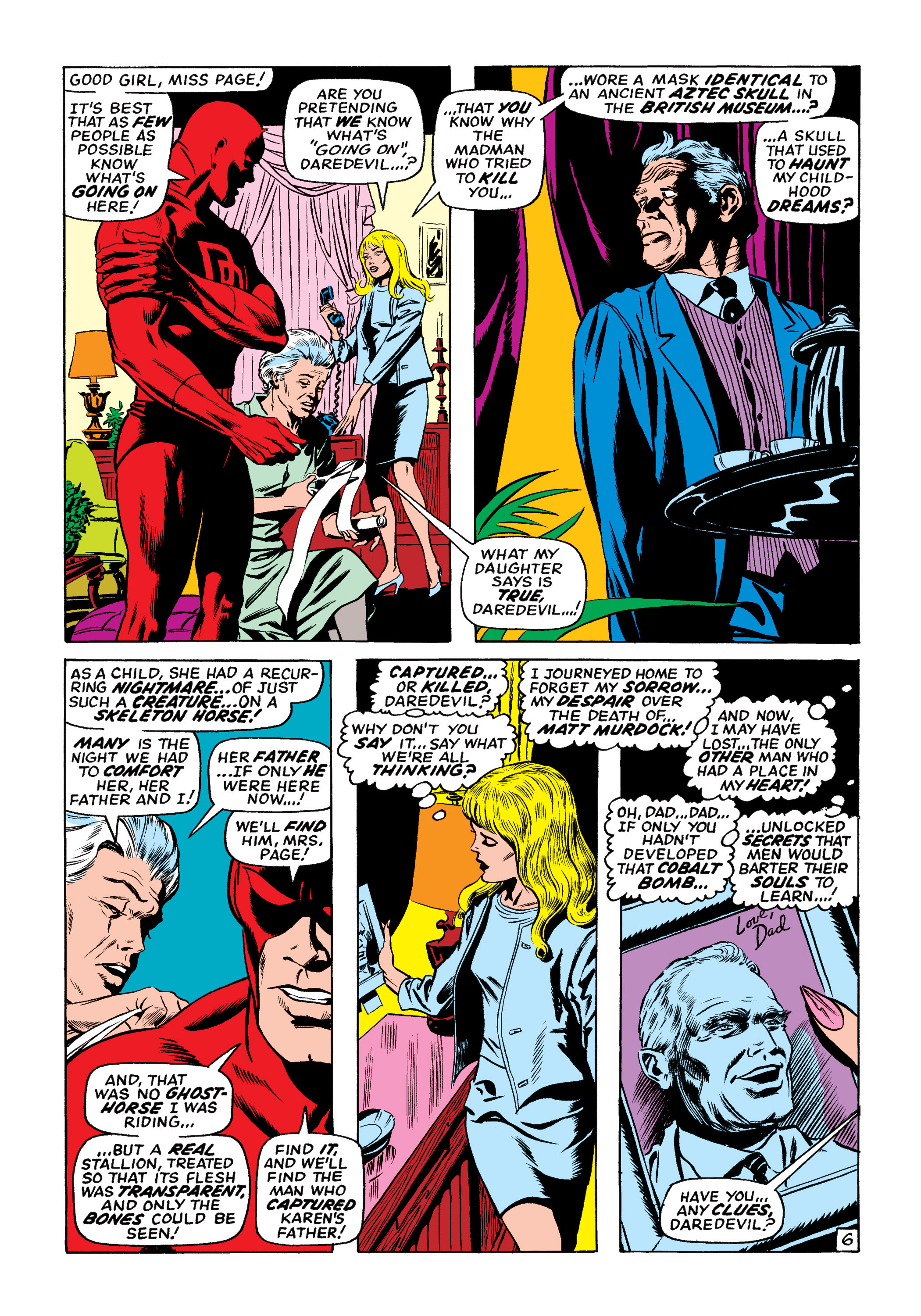 Read online Marvel Masterworks: Daredevil comic -  Issue # TPB 6 (Part 1) - 75