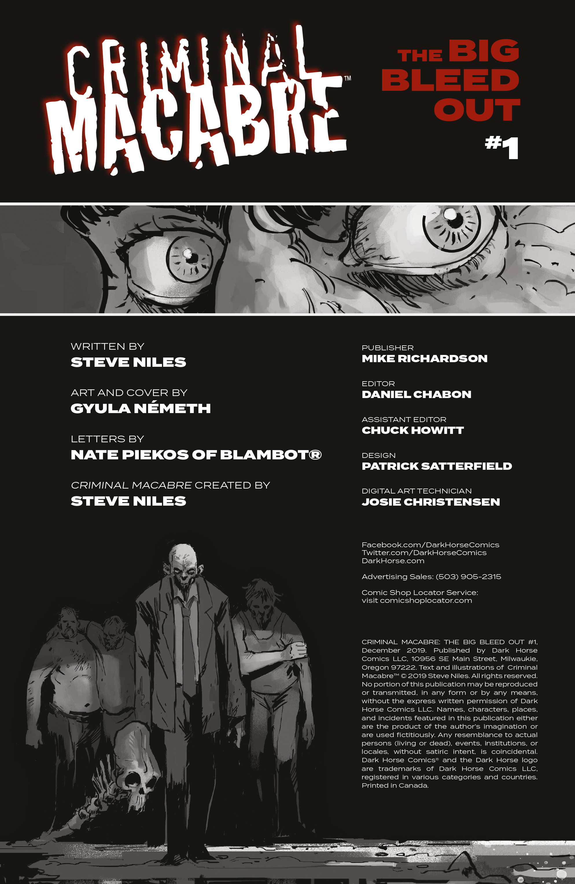 Read online Criminal Macabre: The Big Bleed Out comic -  Issue #1 - 2