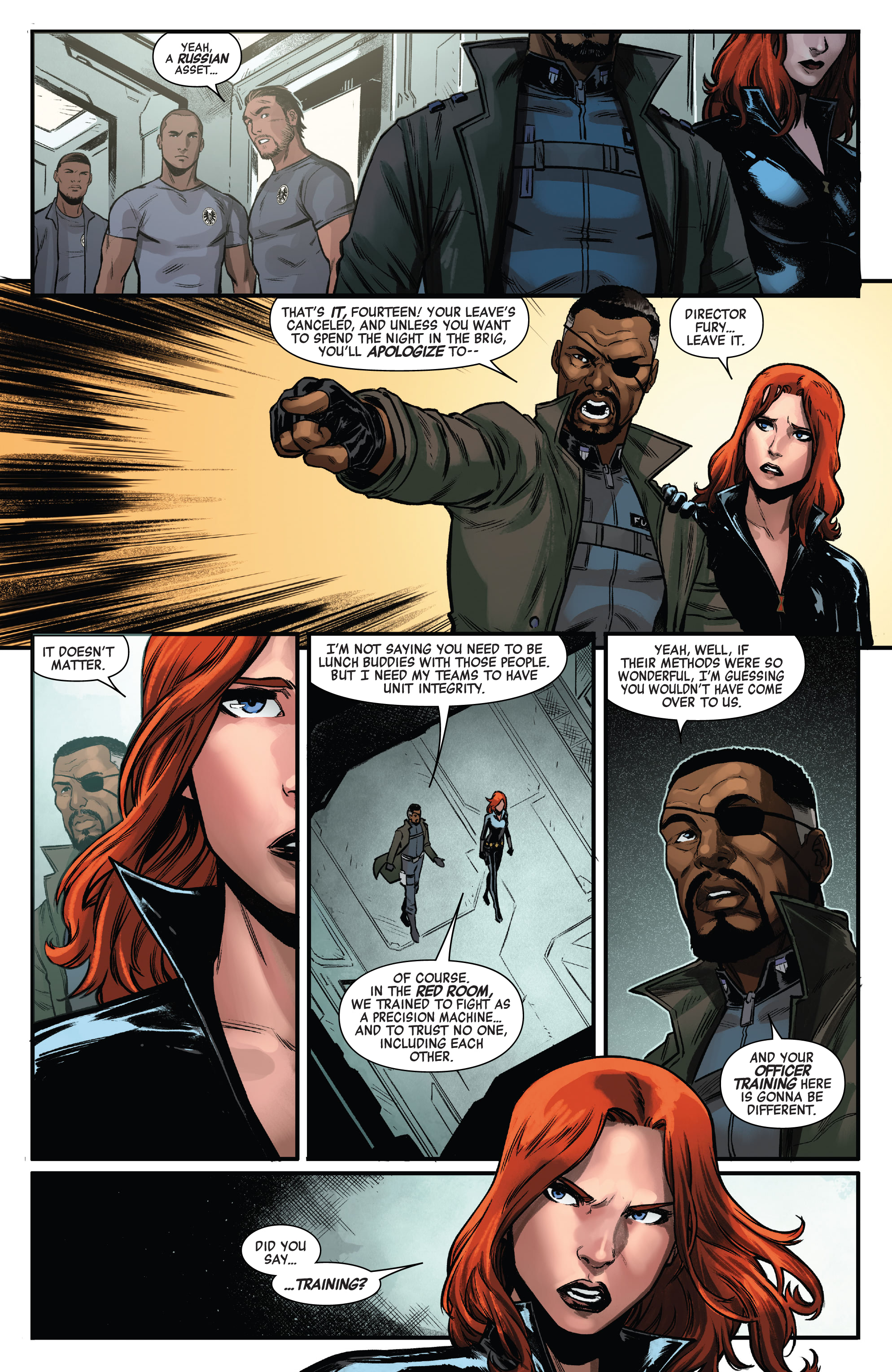 Read online Marvel's Avengers comic -  Issue # Black Widow - 5