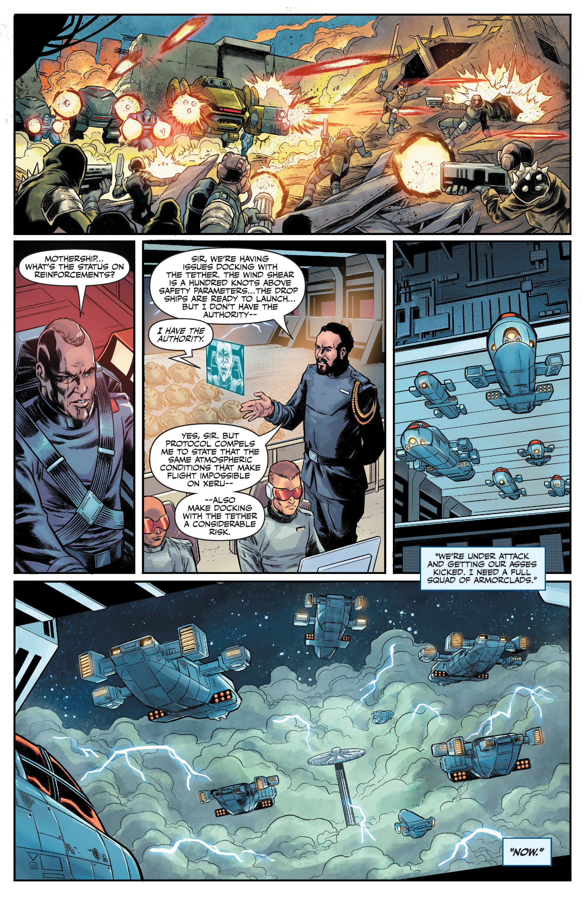 Read online Armorclads comic -  Issue #4 - 16