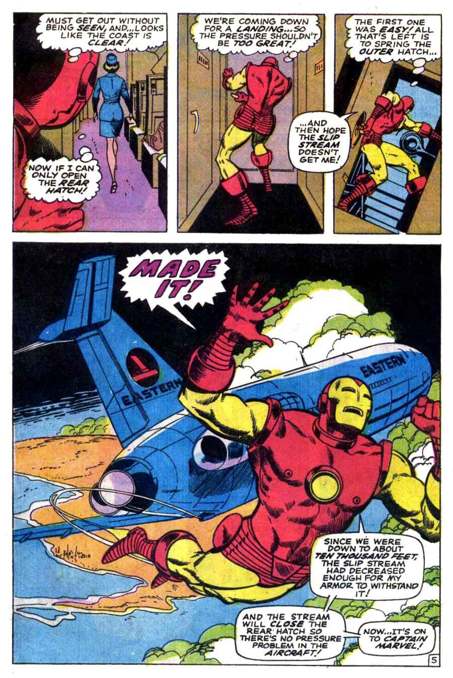 Read online Captain Marvel (1968) comic -  Issue #14 - 6