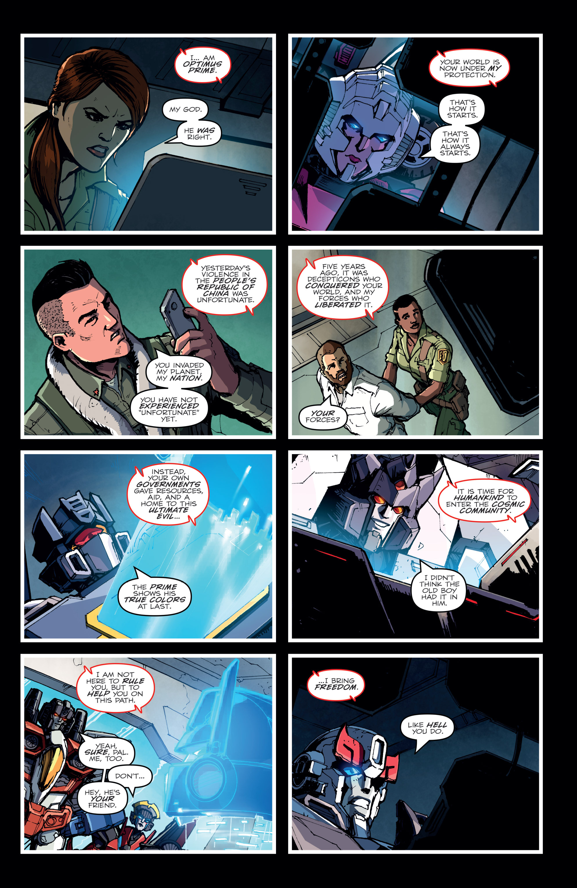 Read online The Transformers (2014) comic -  Issue #50 - 32
