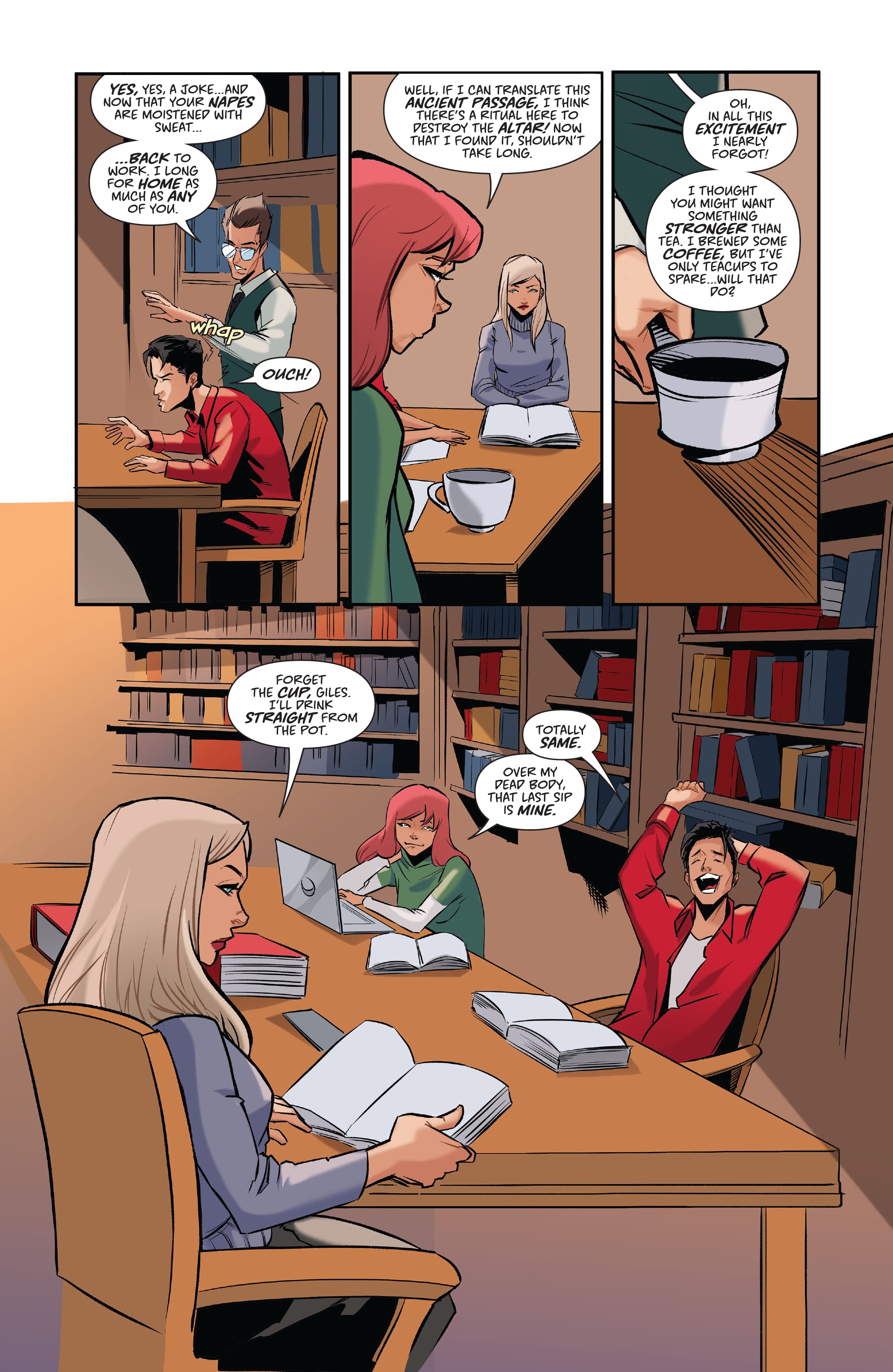 Read online Buffy the Vampire Slayer: Tea Time comic -  Issue # Full - 29