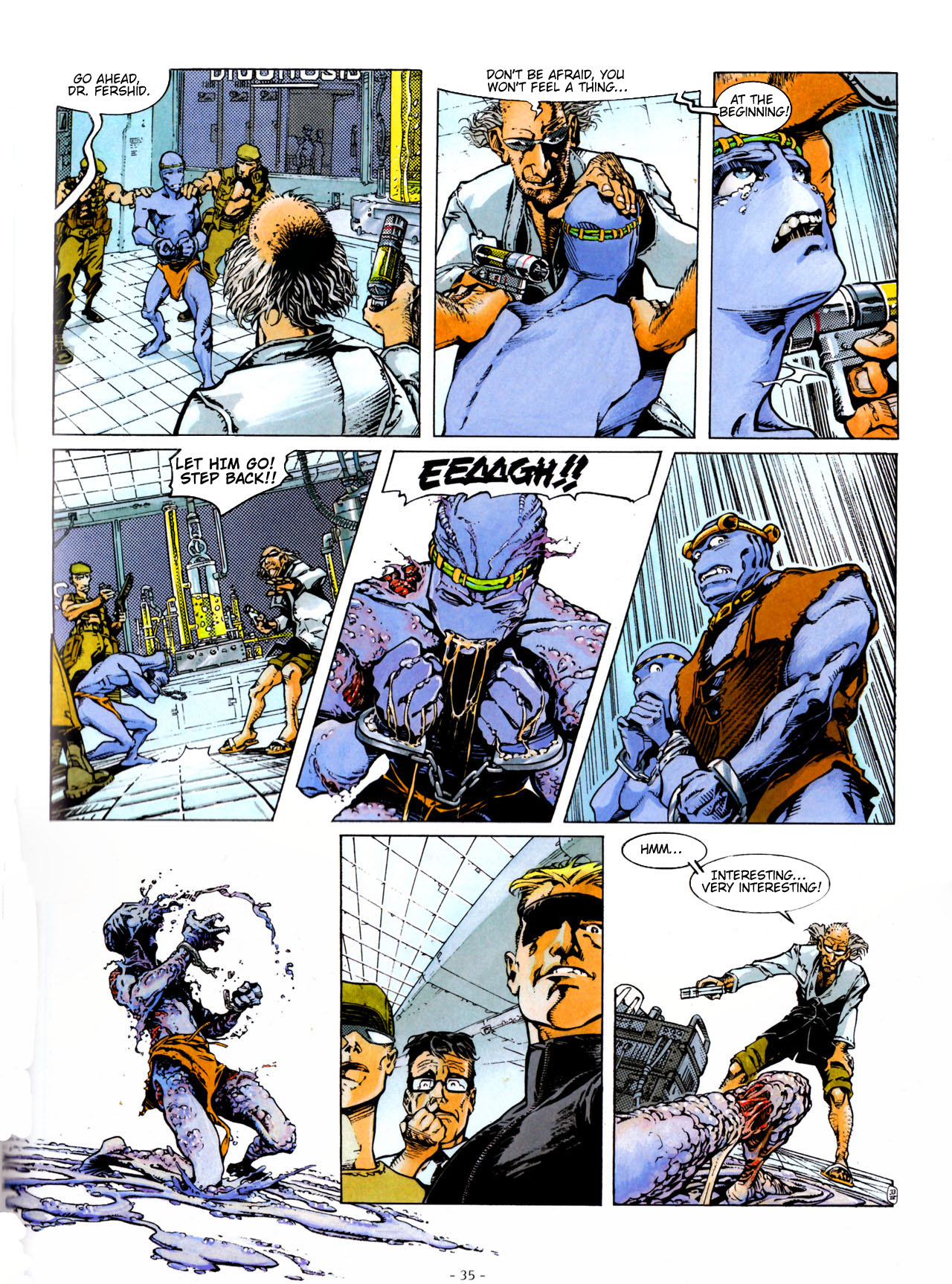 Read online Aquablue comic -  Issue #4 - 36