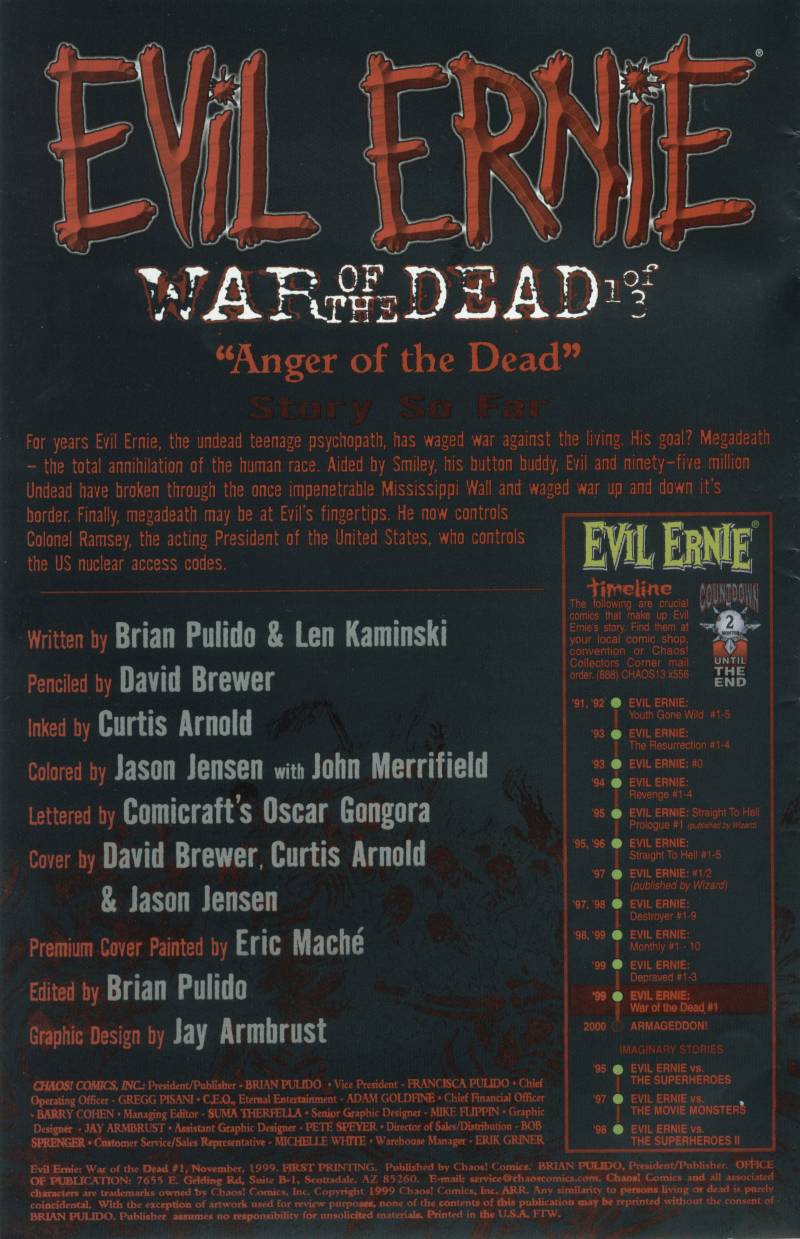 Read online Evil Ernie: War of the Dead comic -  Issue #1 - 2