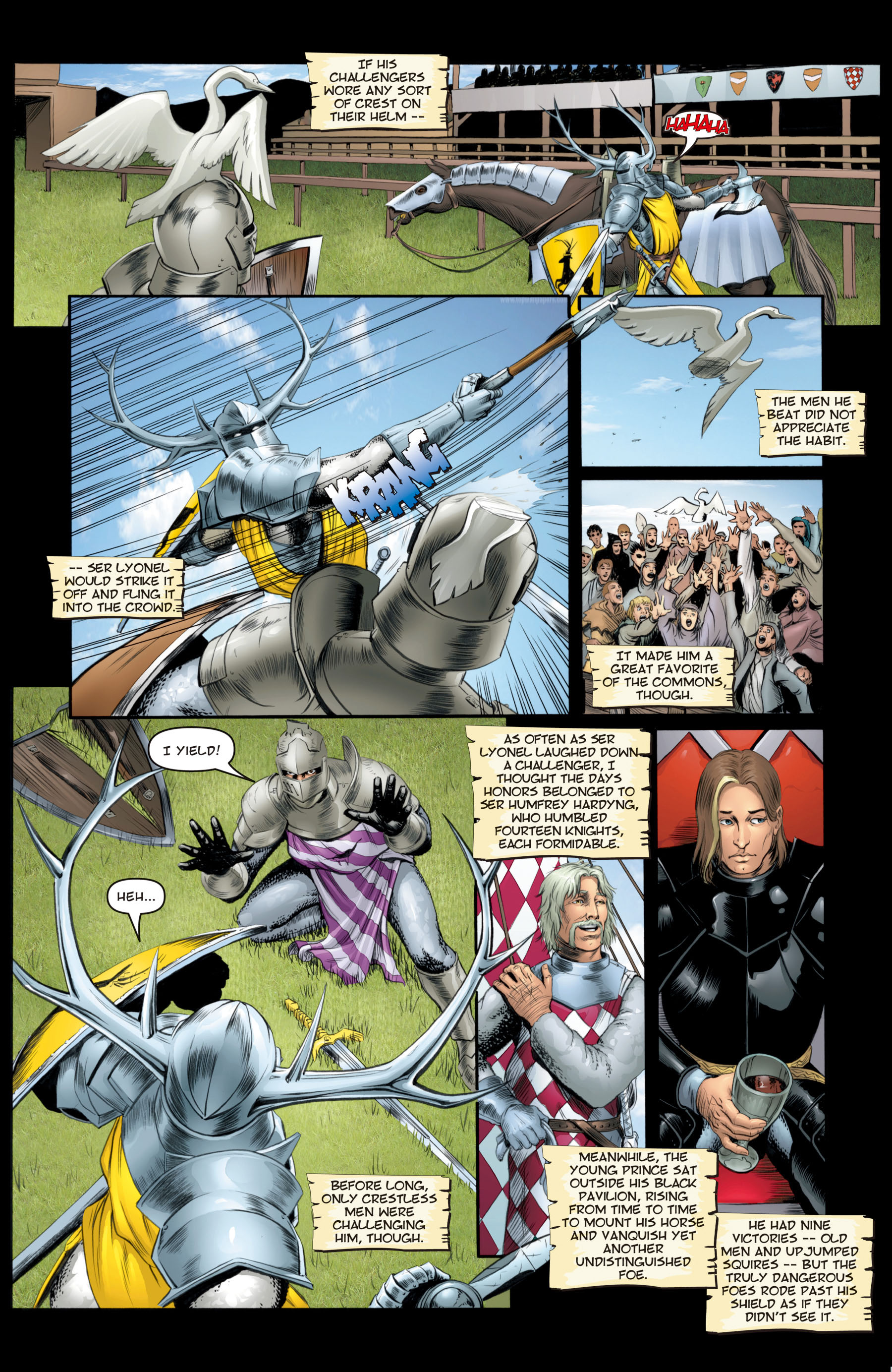 Read online The Hedge Knight: The Graphic Novel comic -  Issue # Full - 70