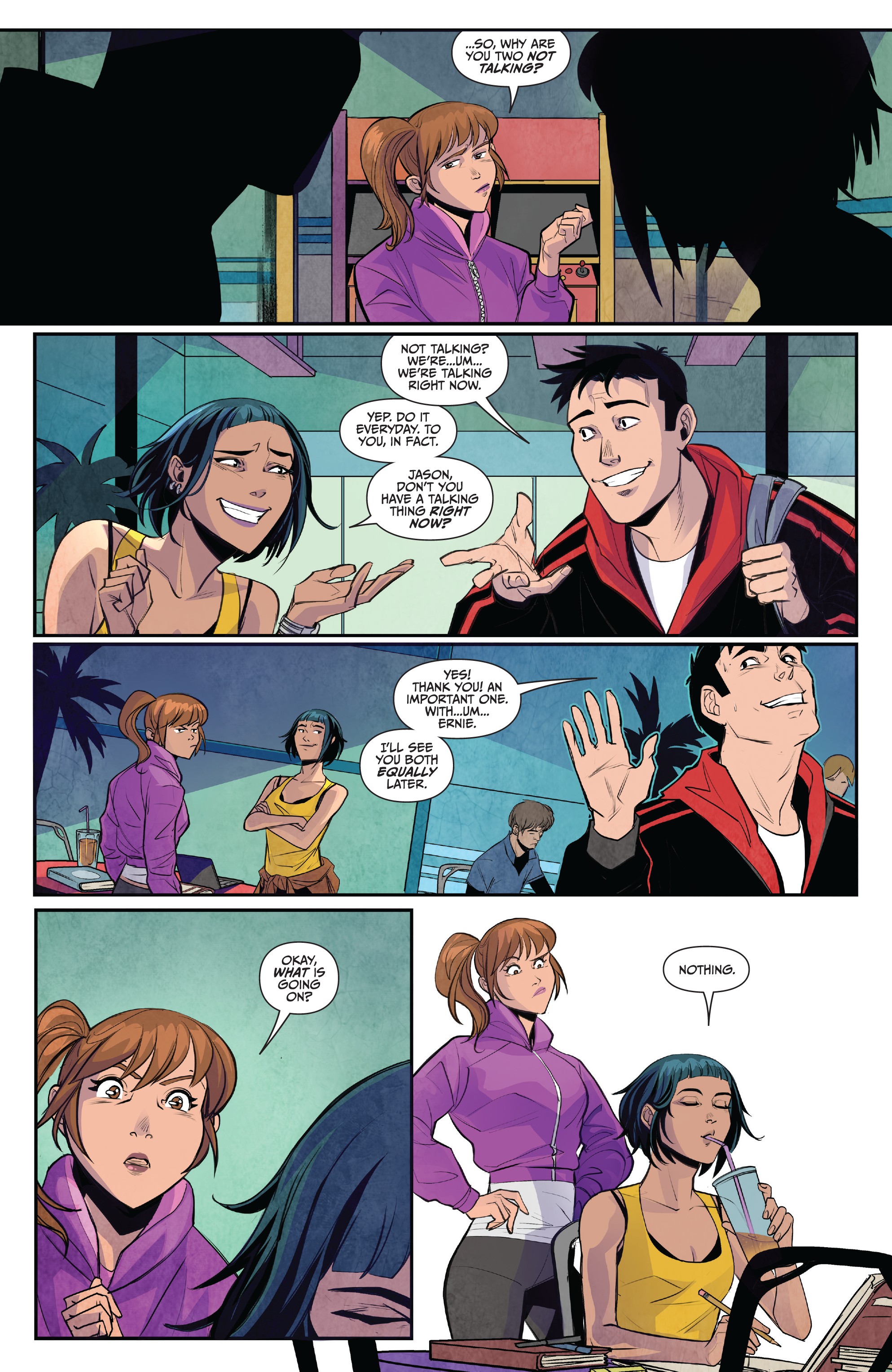 Read online Saban's Go Go Power Rangers comic -  Issue #19 - 22