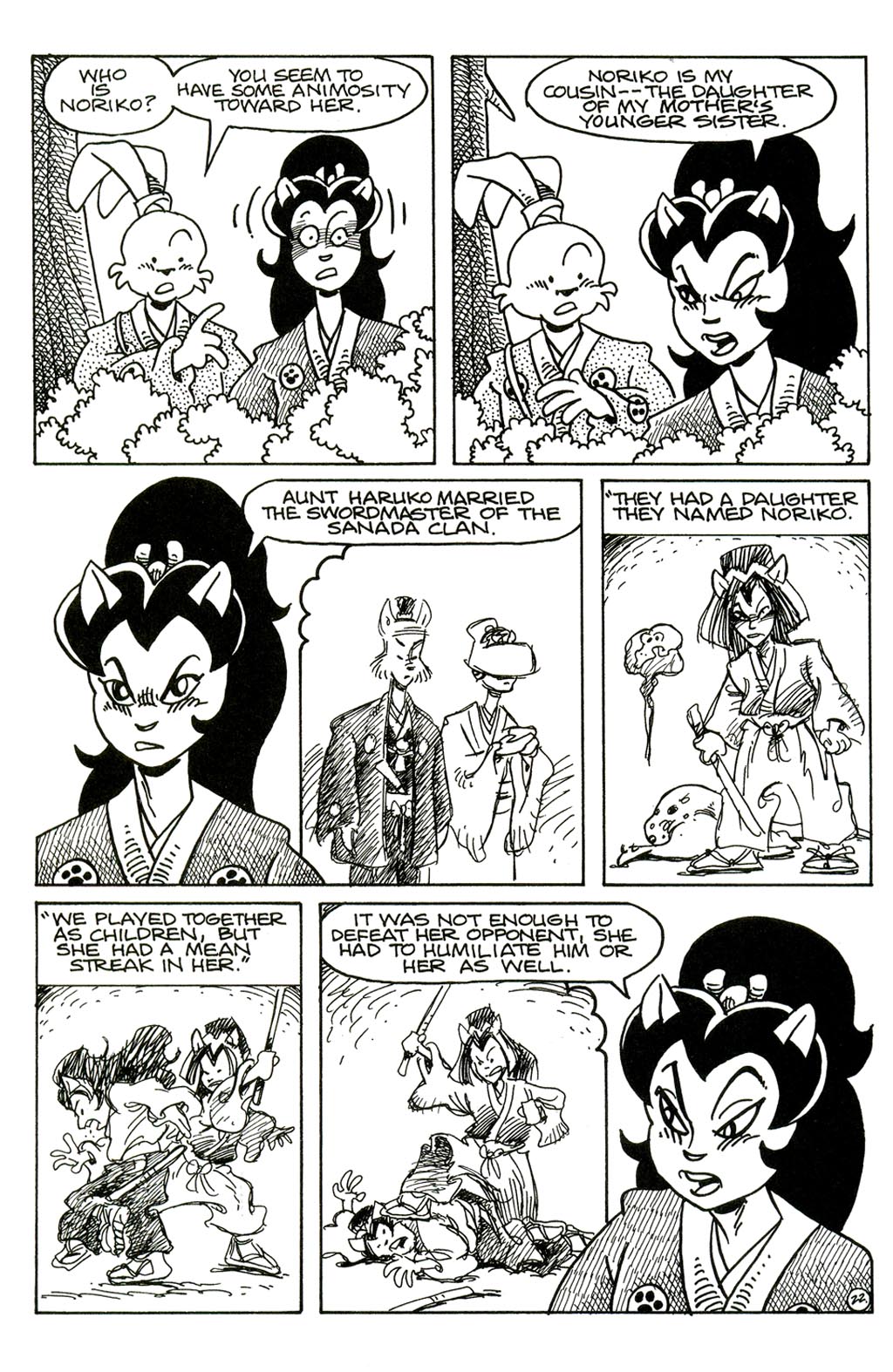 Usagi Yojimbo (1996) Issue #84 #84 - English 24