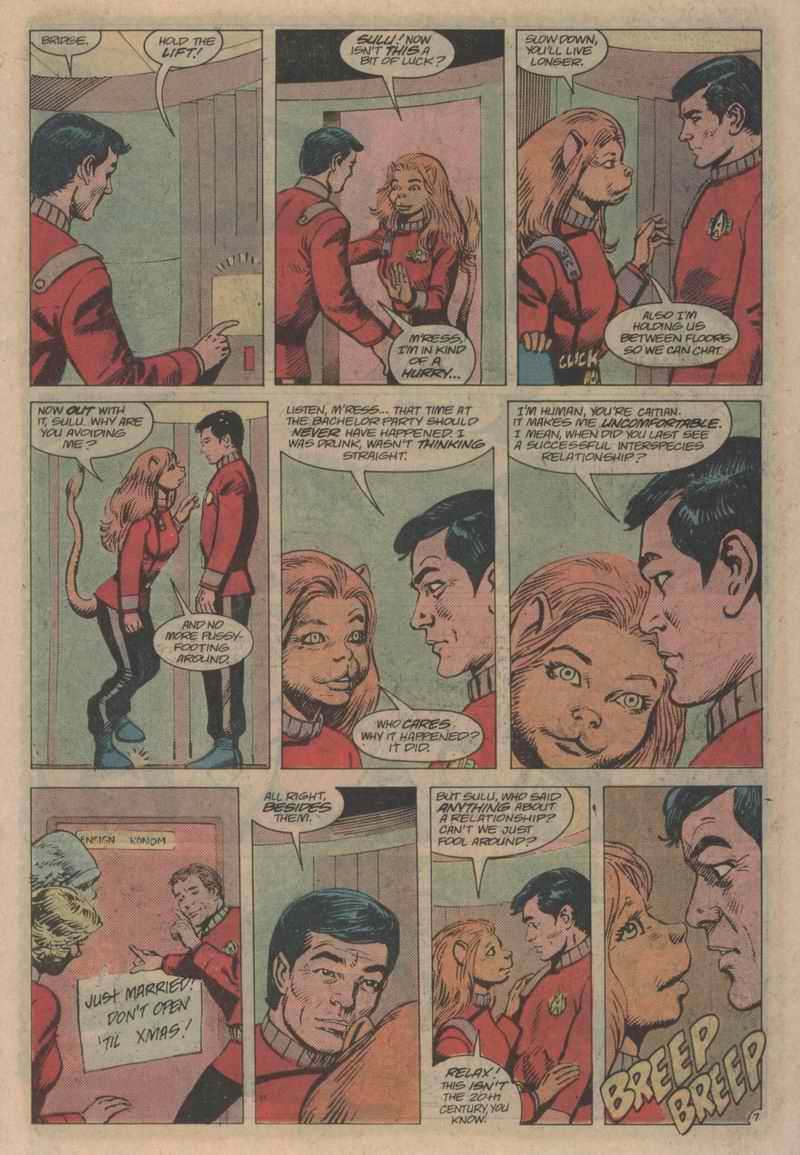 Read online Star Trek (1984) comic -  Issue #51 - 8