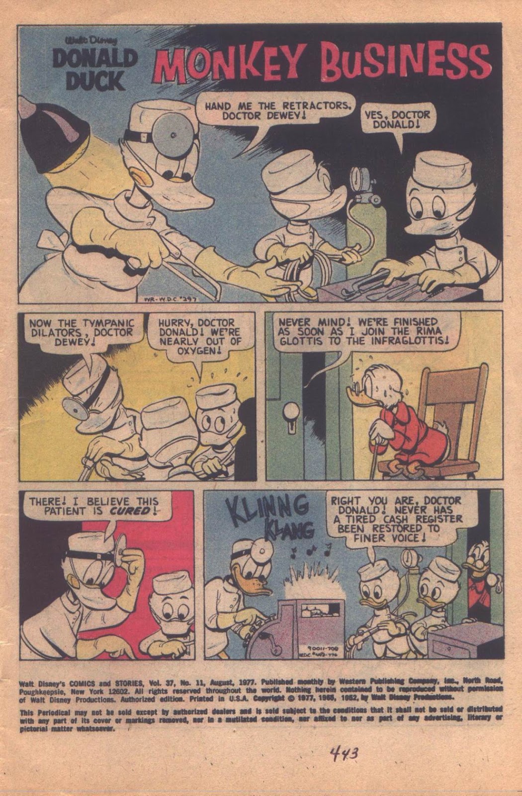 Walt Disney's Comics and Stories issue 443 - Page 3