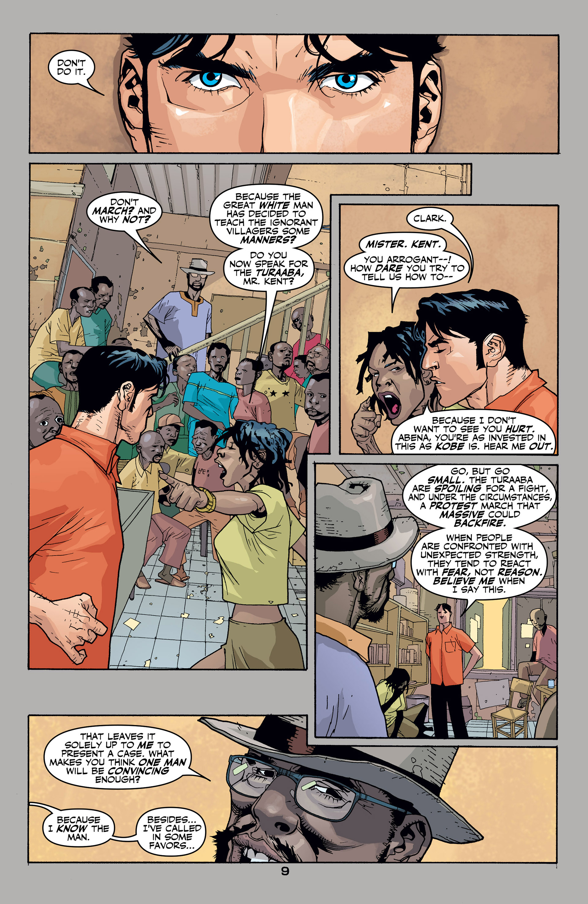 Read online Superman: Birthright (2003) comic -  Issue #2 - 10