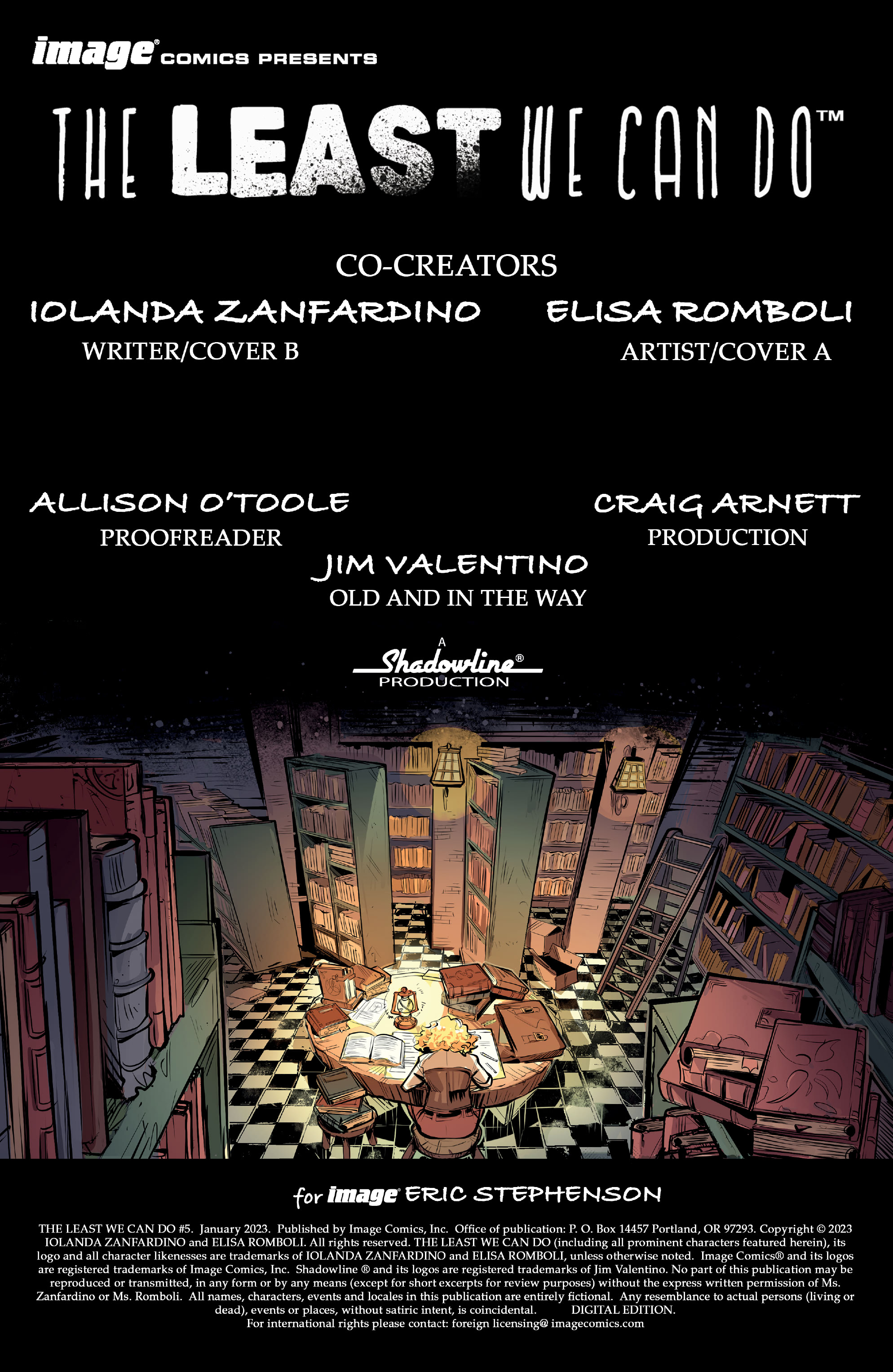 Read online The Least We Can Do comic -  Issue #5 - 2