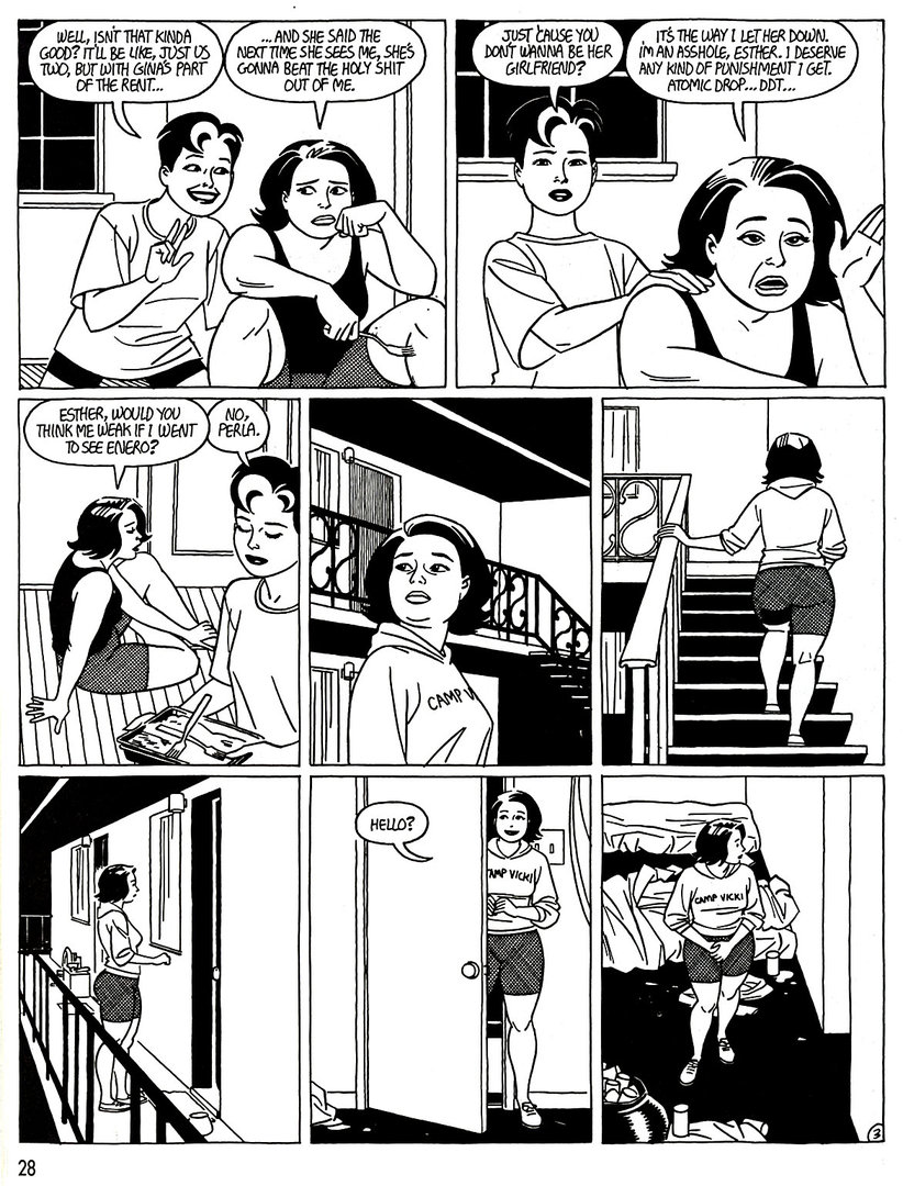 Read online Love and Rockets (1982) comic -  Issue #45 - 30