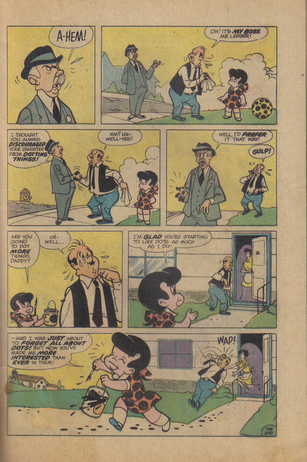 Read online Little Dot (1953) comic -  Issue #155 - 9