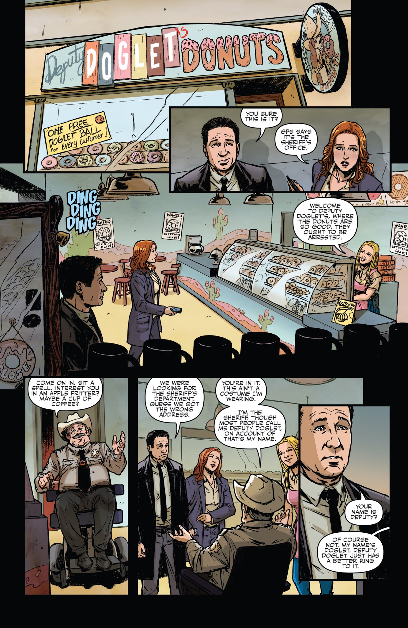 Read online The X-Files: Case Files-Hoot Goes There? comic -  Issue #1 - 6
