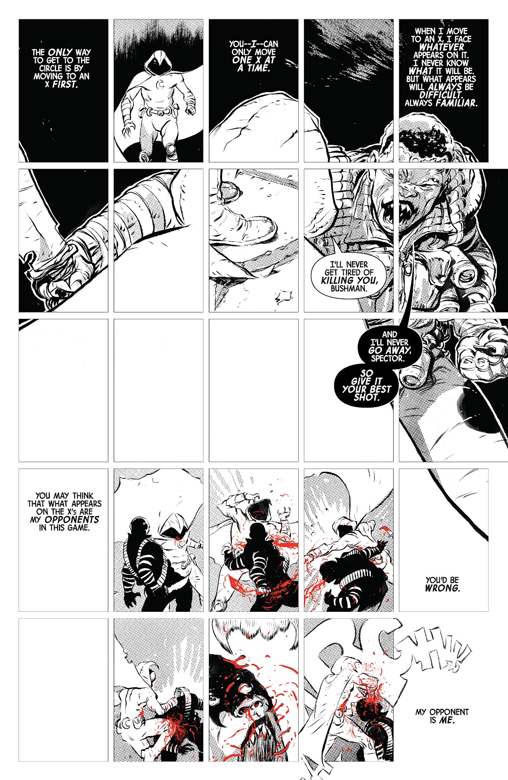 Moon Knight: Black, White & Blood issue 4 - Page 5