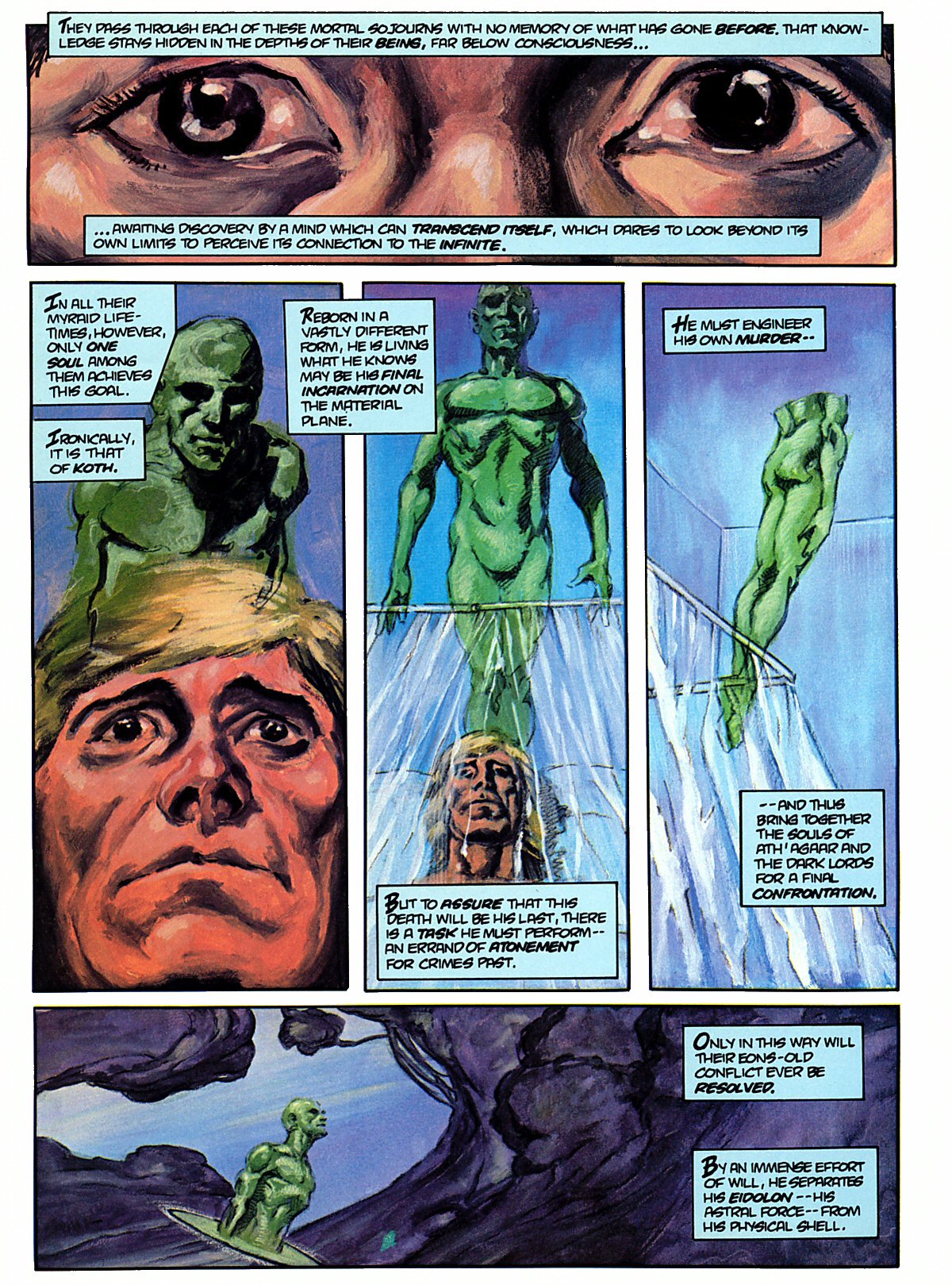 Read online Marvel Graphic Novel comic -  Issue #11 - Void Indigo - 22