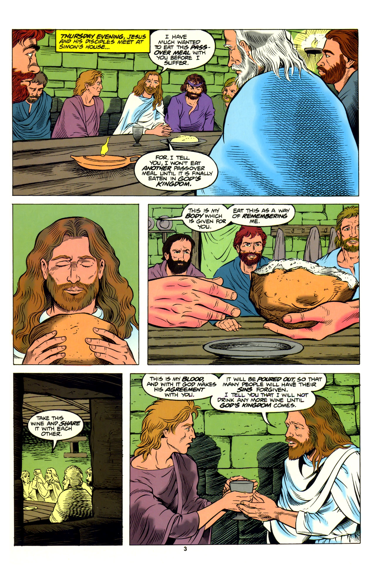 Read online The Life of Christ: The Easter Story comic -  Issue # Full - 5