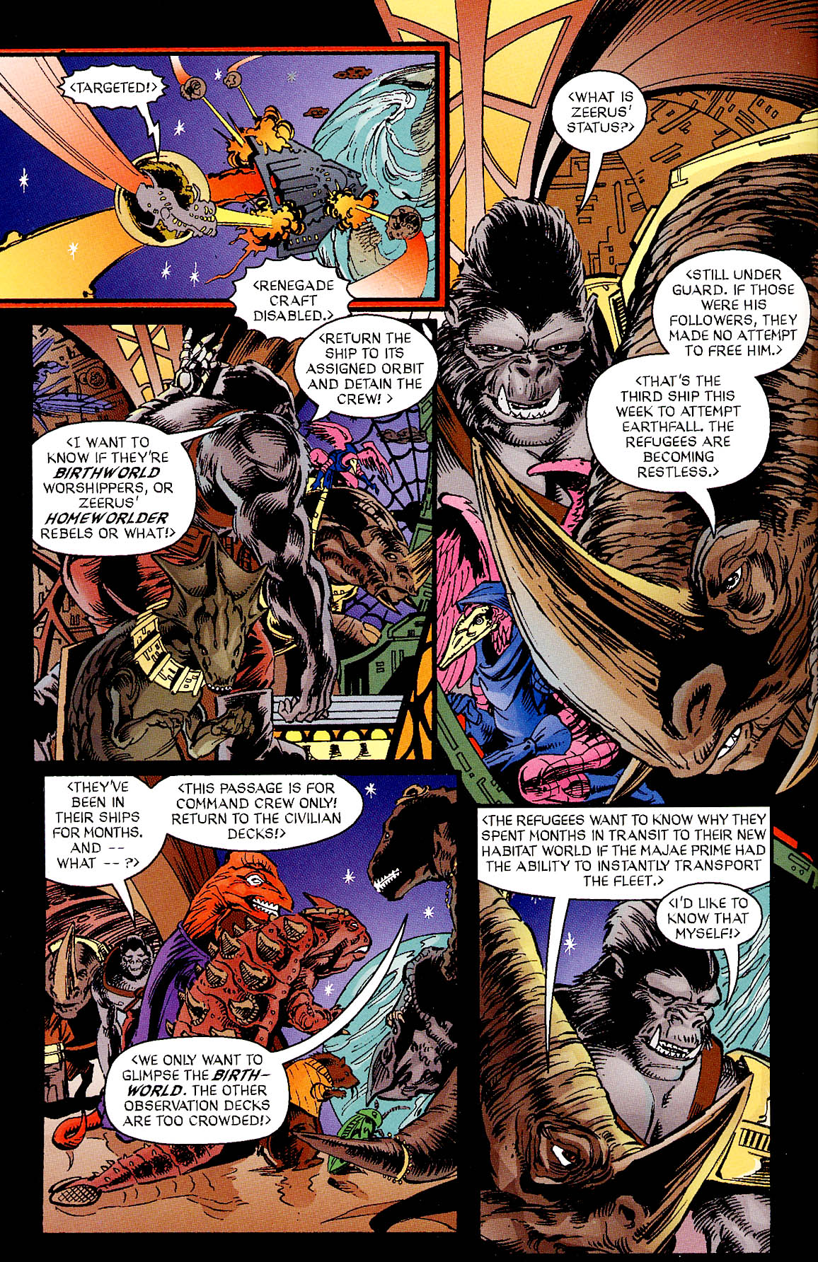 Read online Leonard Nimoy's Primortals (1996) comic -  Issue #5 - 6