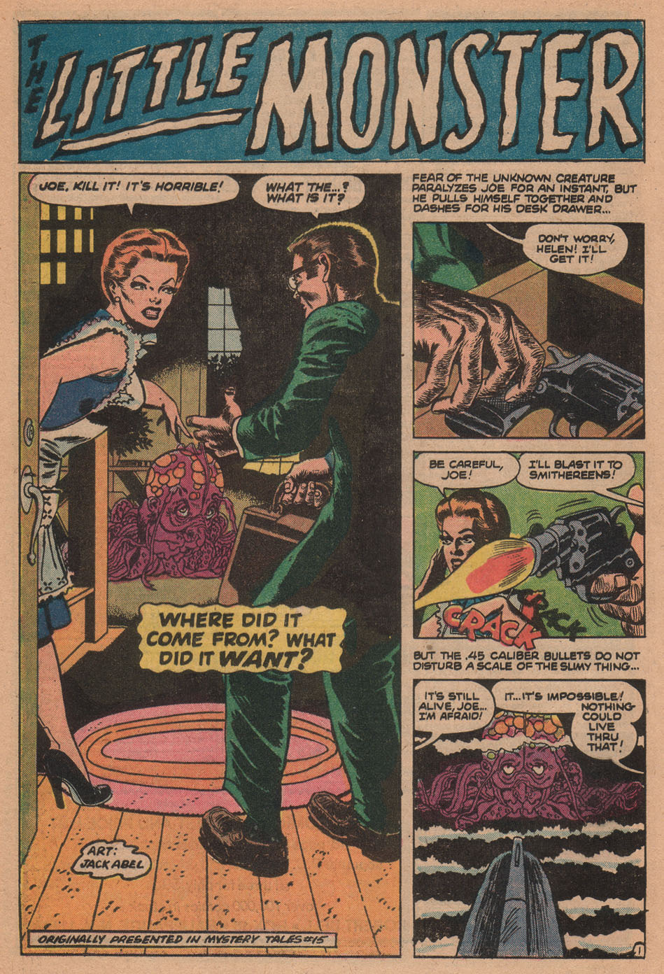 Read online Where Monsters Dwell (1970) comic -  Issue #28 - 28